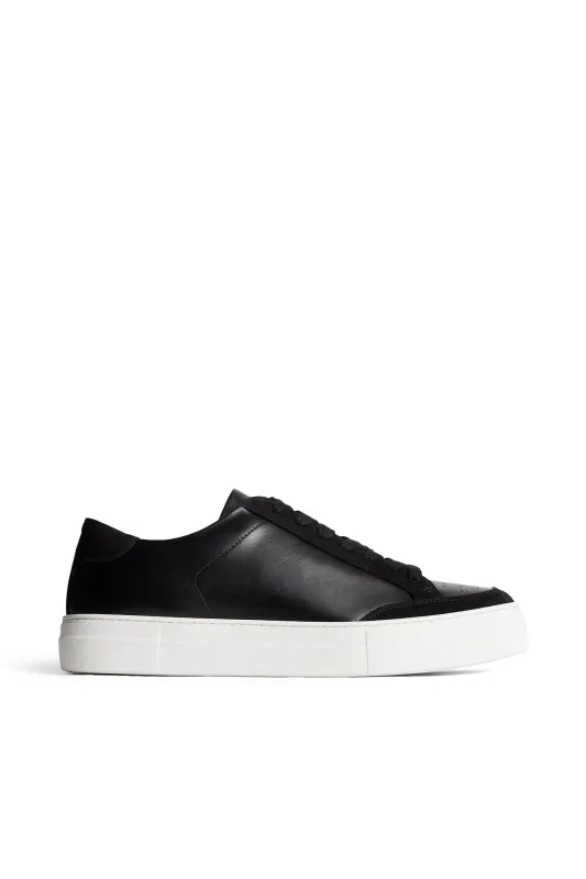 Art Signature Leather Sneaker / Black sold by J. Lindeberg