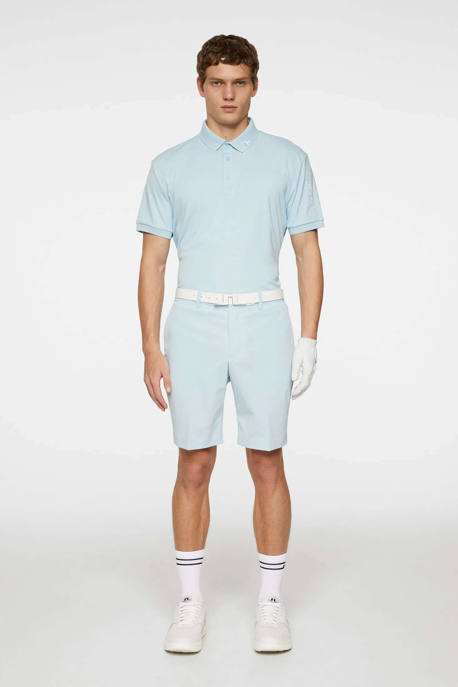 Tour Tech Polo / Winter Sky sold by J. Lindeberg product image thumbnail 4