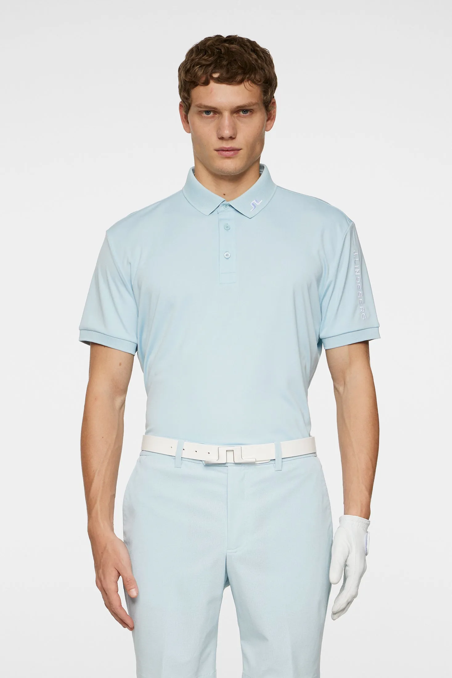 Tour Tech Polo / Winter Sky sold by J. Lindeberg product image thumbnail 2