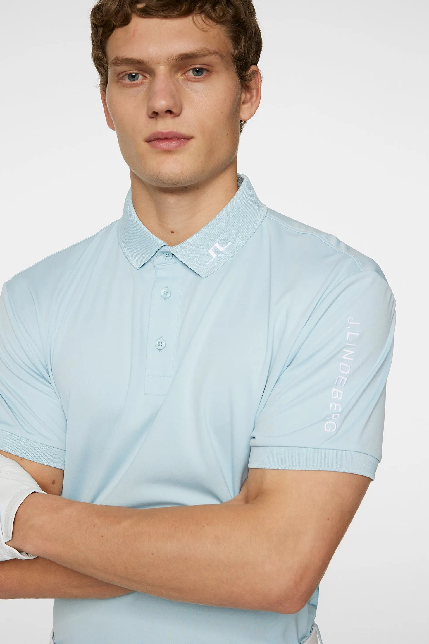 Tour Tech Polo / Winter Sky sold by J. Lindeberg product image thumbnail 5