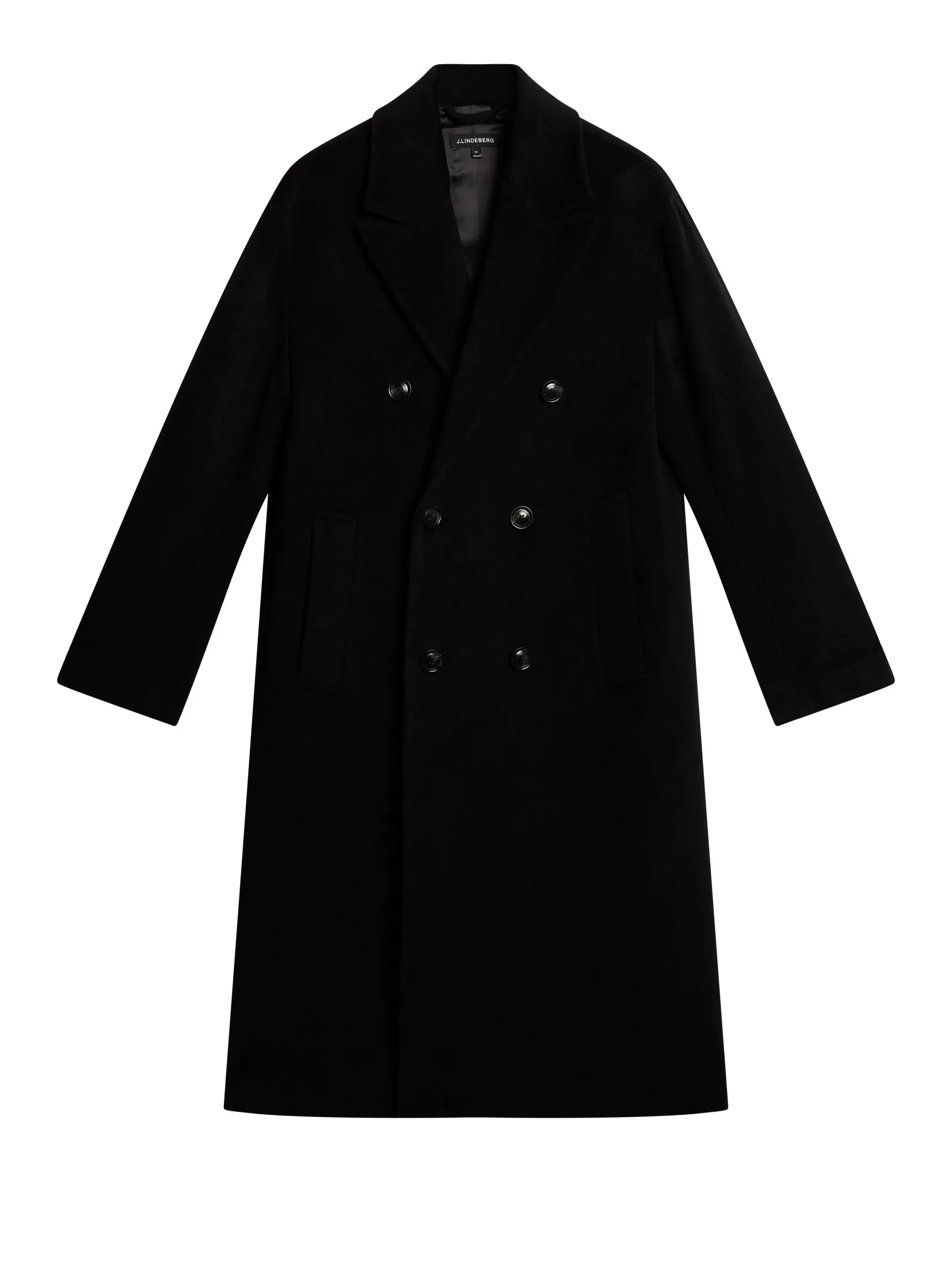 Willy Wool Coat / Black sold by J. Lindeberg
