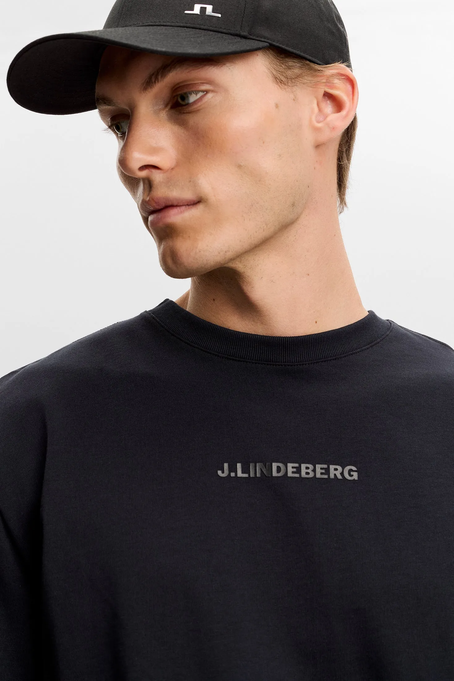 Hale Heavy Logo T-shirt / Black sold by J. Lindeberg product image thumbnail 5