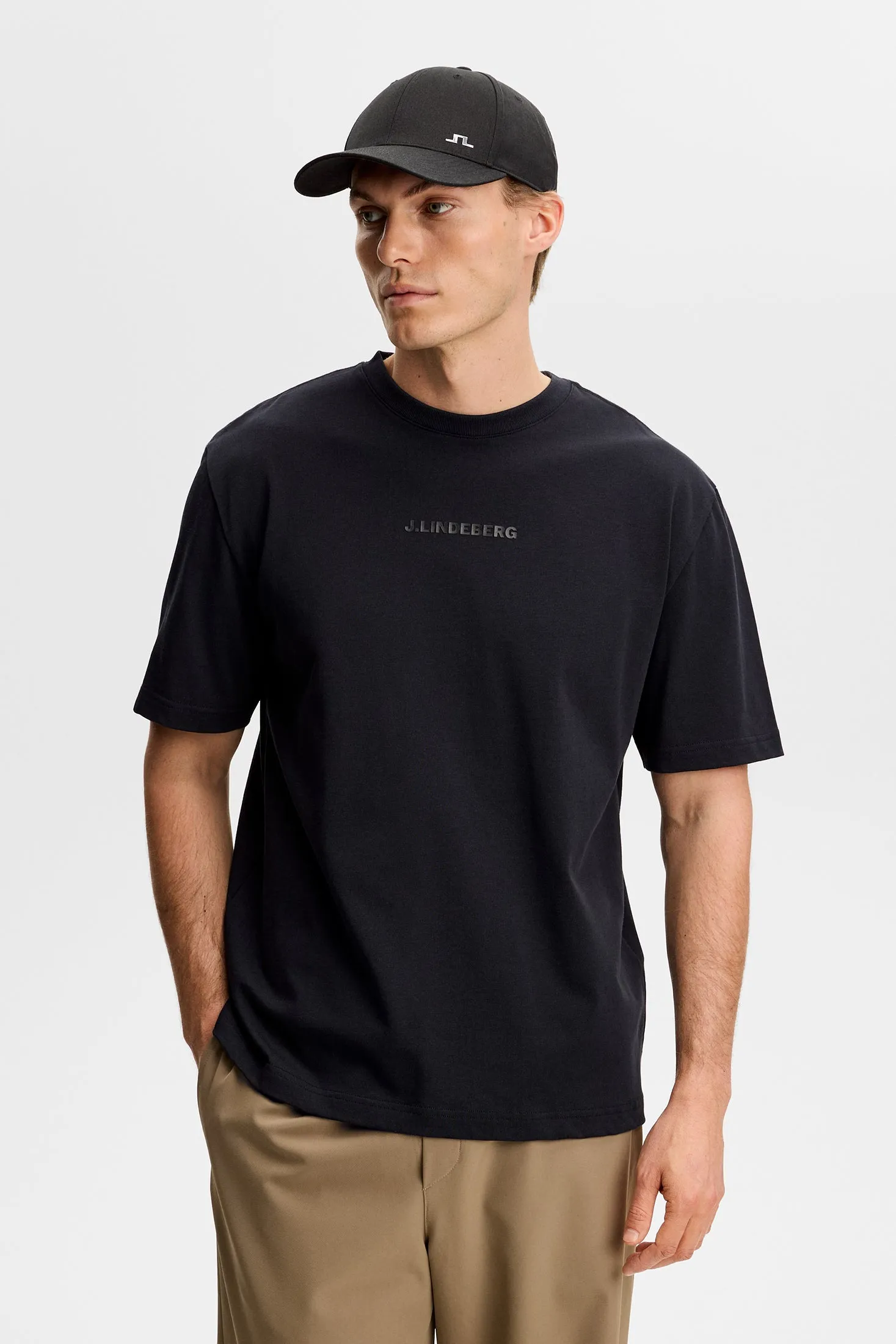 Hale Heavy Logo T-shirt / Black sold by J. Lindeberg product image thumbnail 2