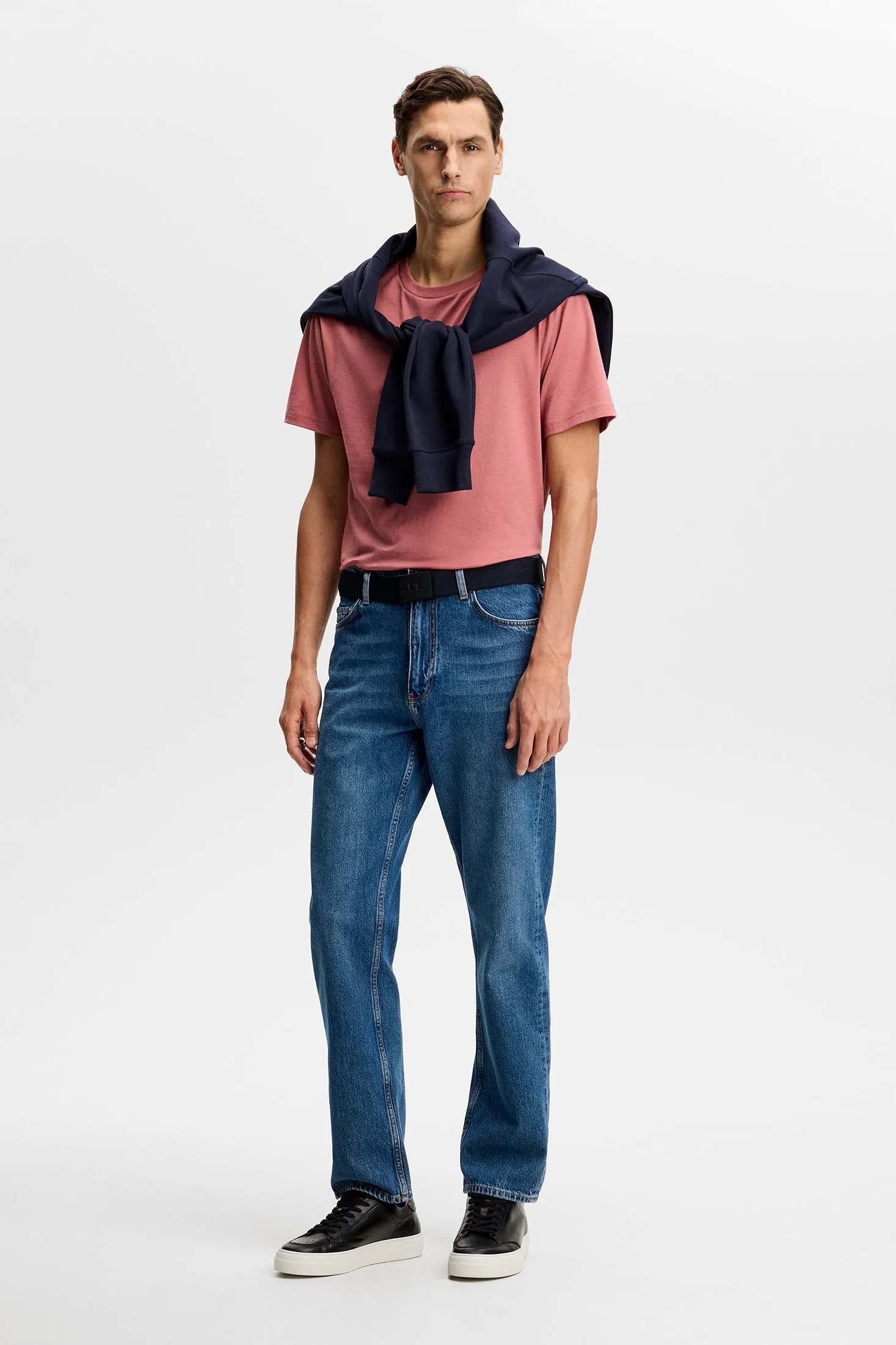 Sid Basic T-Shirt / Withered Rose sold by J. Lindeberg product image thumbnail 5