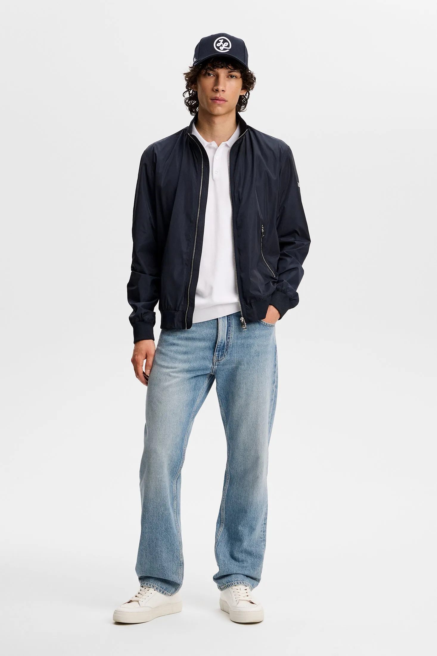 Reymond Seasonal Knit Polo / White sold by J. Lindeberg product image thumbnail 4