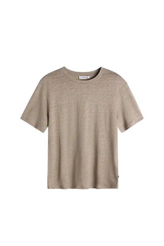 Coma Linen Tee / Brindle sold by J. Lindeberg