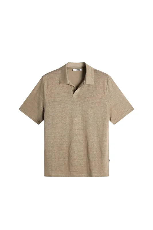 Roy Linen Polo / Brindle sold by J. Lindeberg