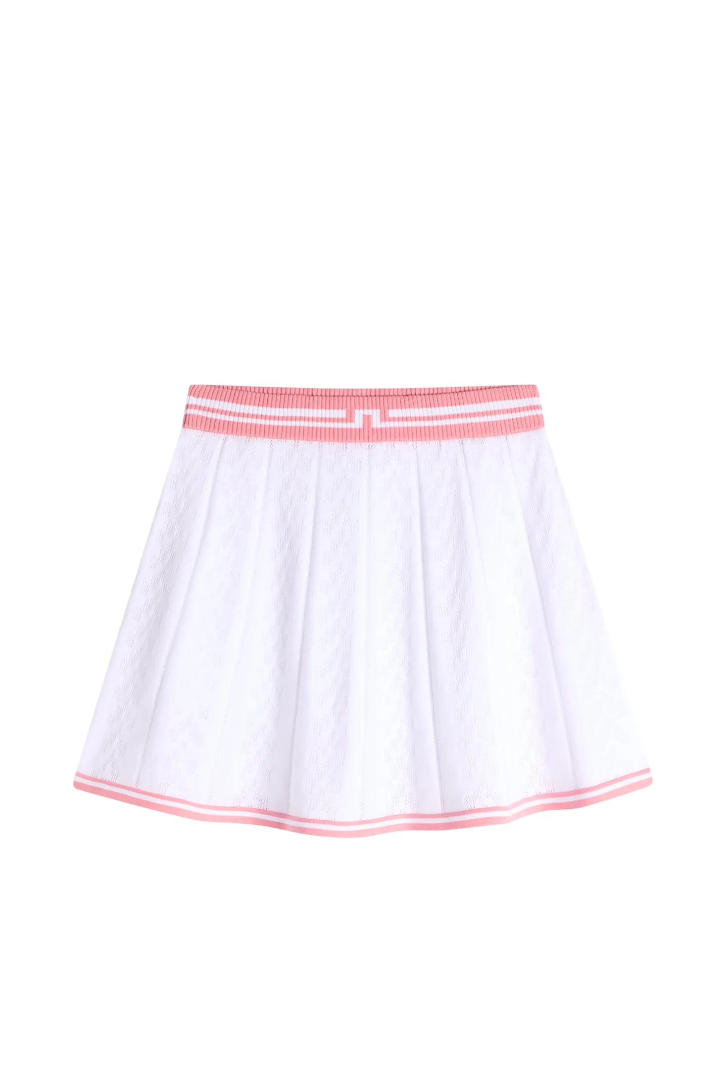 Pamela Pointelle Knitted skirt / White sold by J. Lindeberg