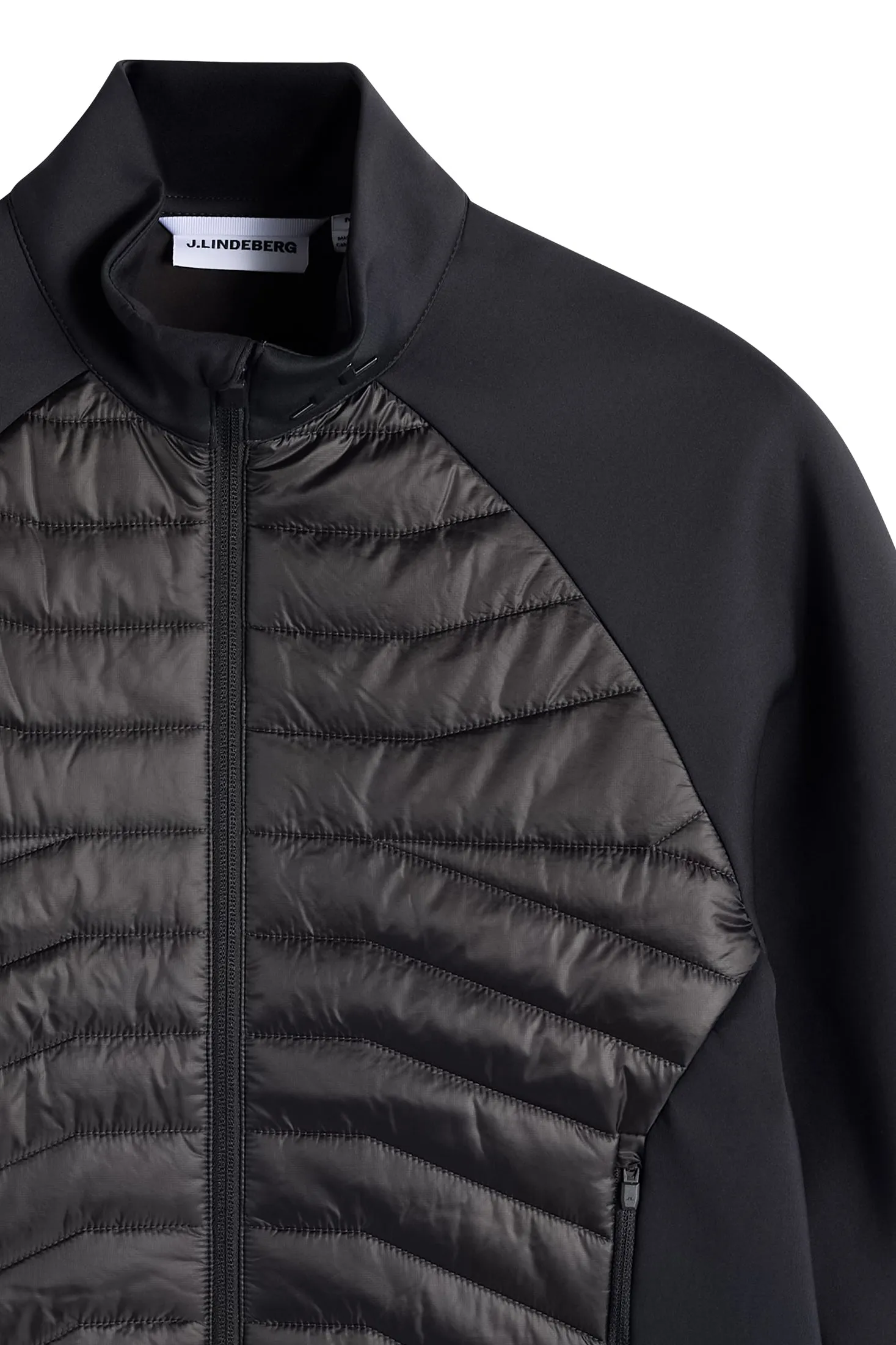 Heyden Quilt Hybrid Jacket / Black sold by J. Lindeberg product image thumbnail 3