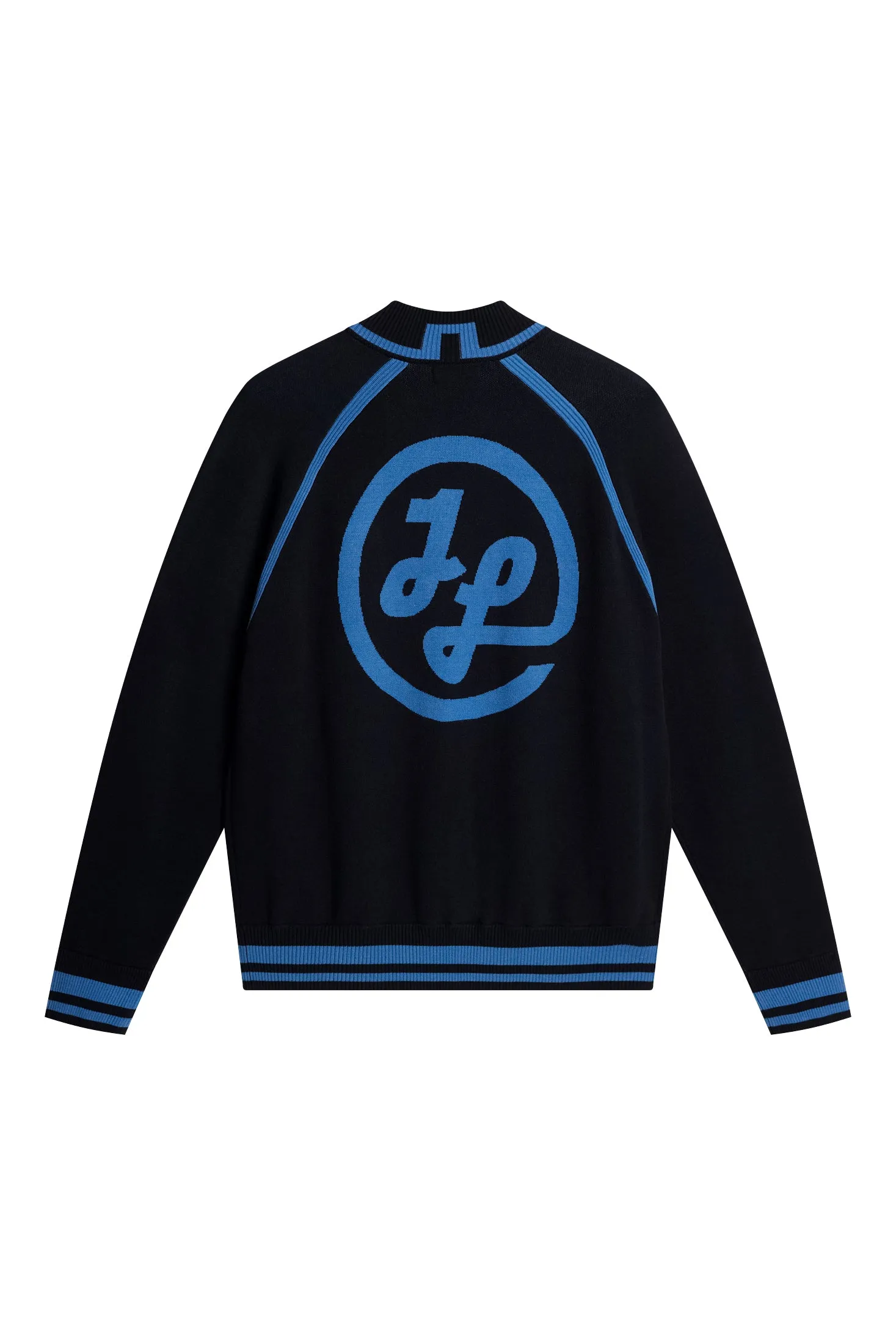 Stanley Jacquard Knit Bomber / JL Navy sold by J. Lindeberg product image thumbnail 2