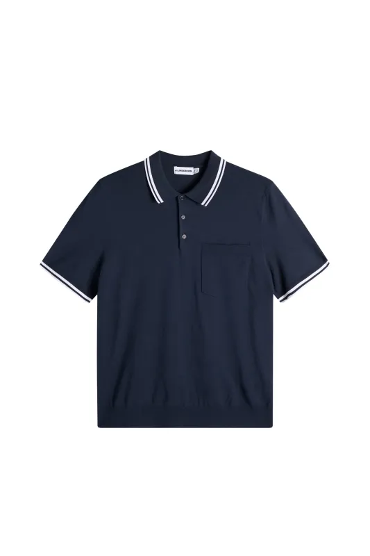 Ramon Knit SS Polo / JL Navy sold by J. Lindeberg