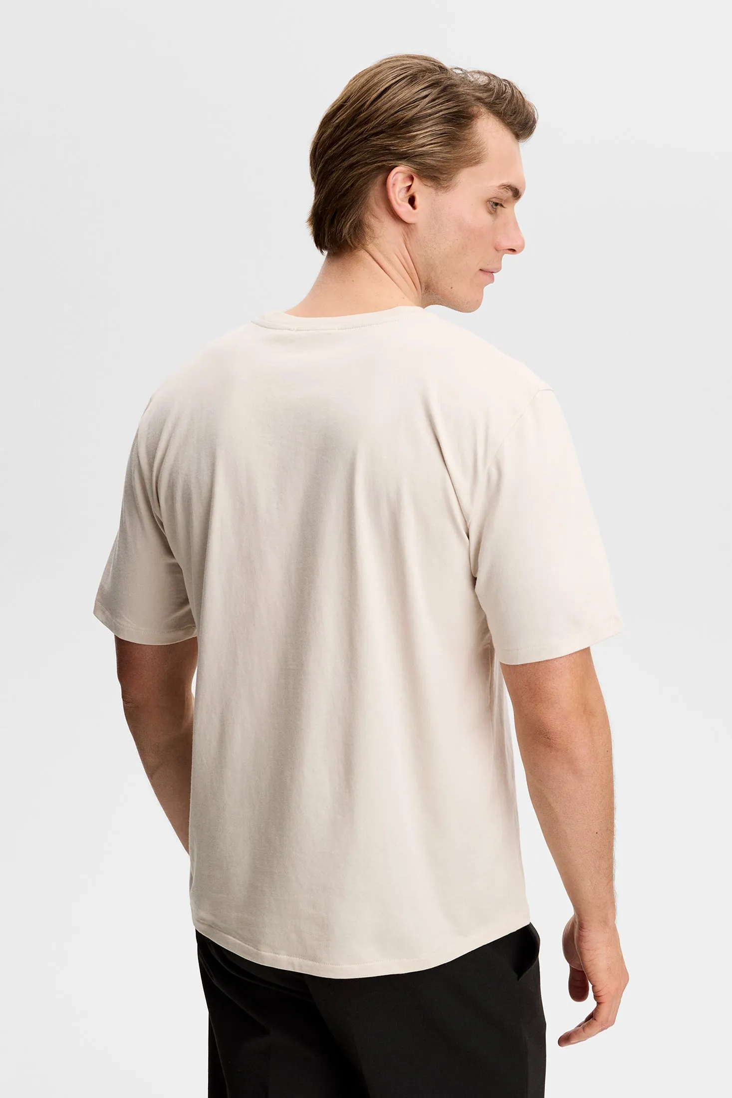 Alpha T-shirt / Moonbeam sold by J. Lindeberg product image thumbnail 3