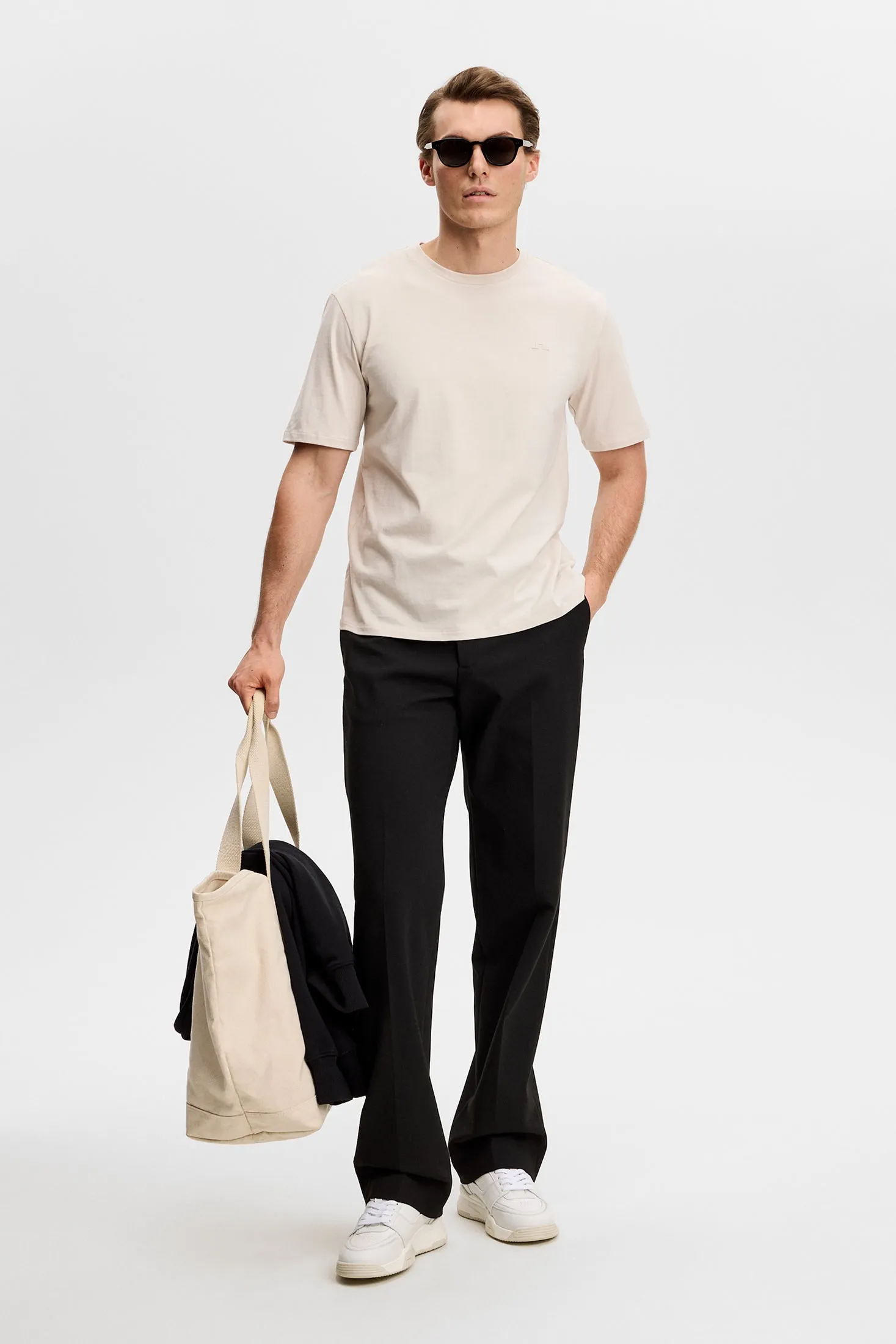 Alpha T-shirt / Moonbeam sold by J. Lindeberg product image thumbnail 4