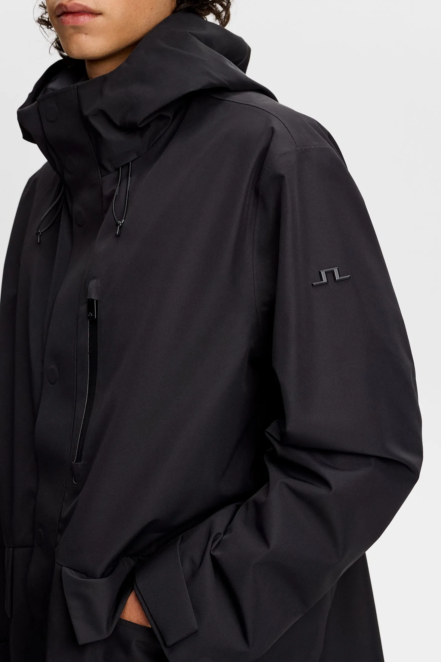 Alonso Parka / Black sold by J. Lindeberg product image thumbnail 5