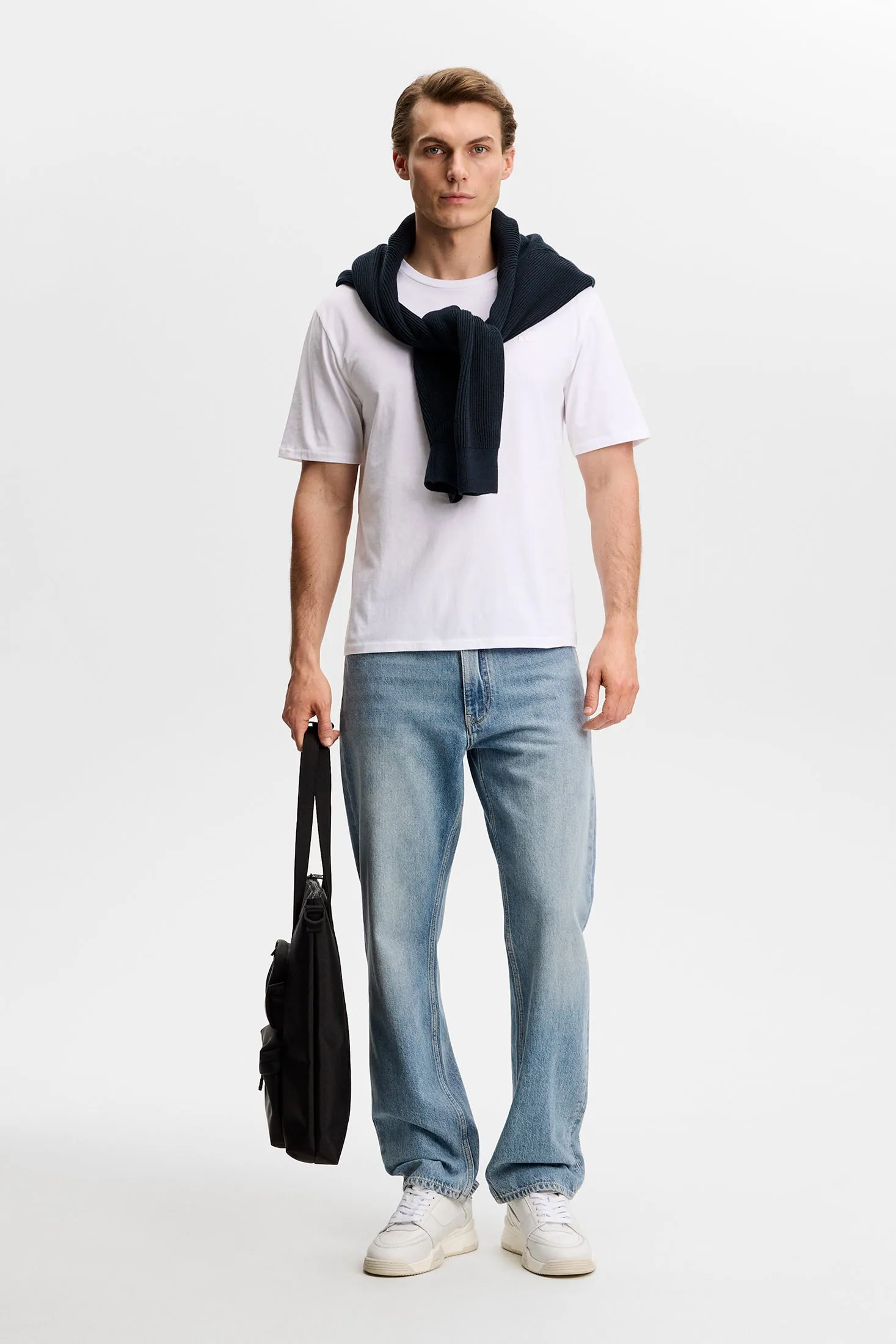 Alpha T-shirt / White sold by J. Lindeberg product image thumbnail 4