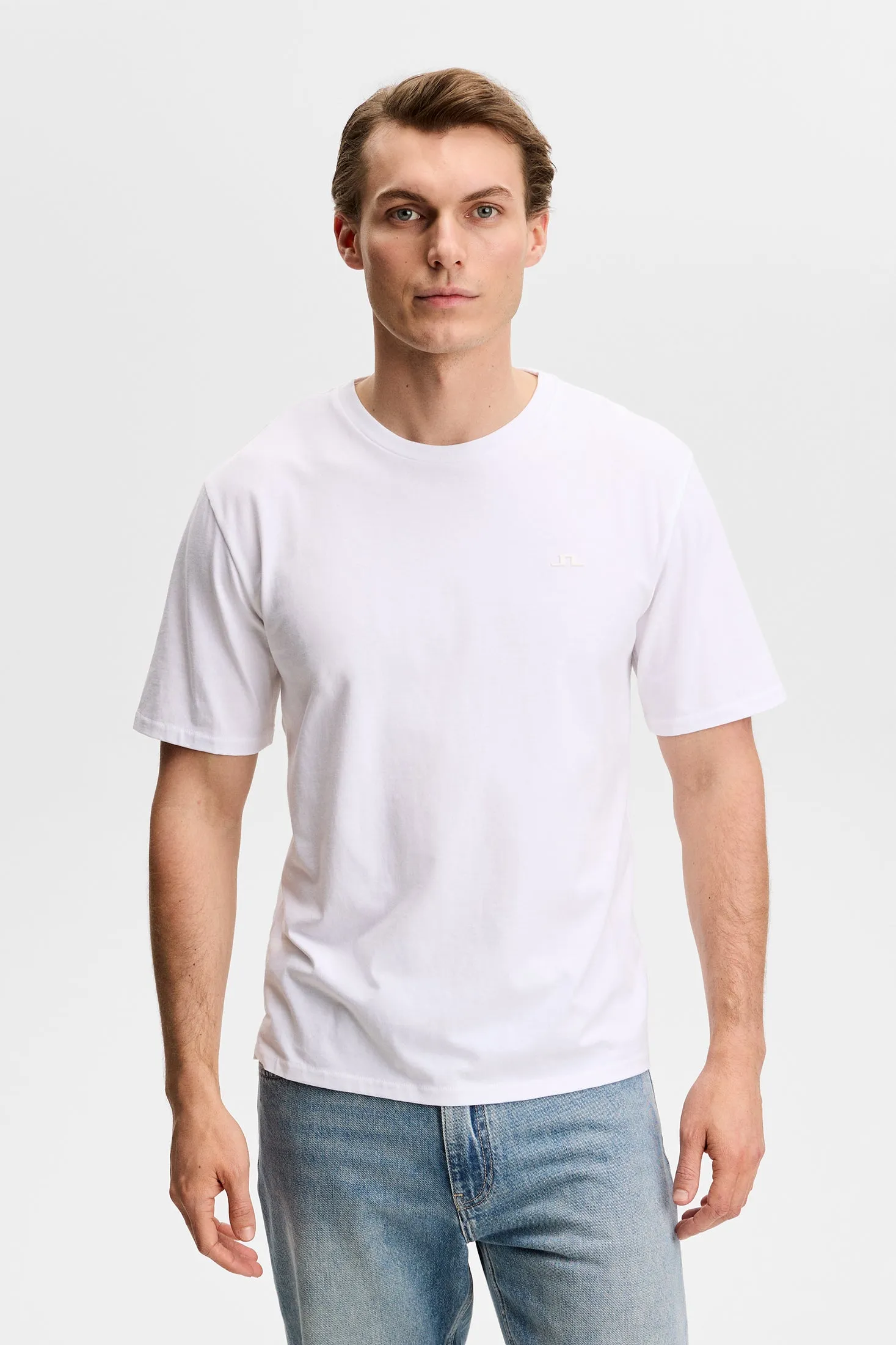 Alpha T-shirt / White sold by J. Lindeberg product image thumbnail 2