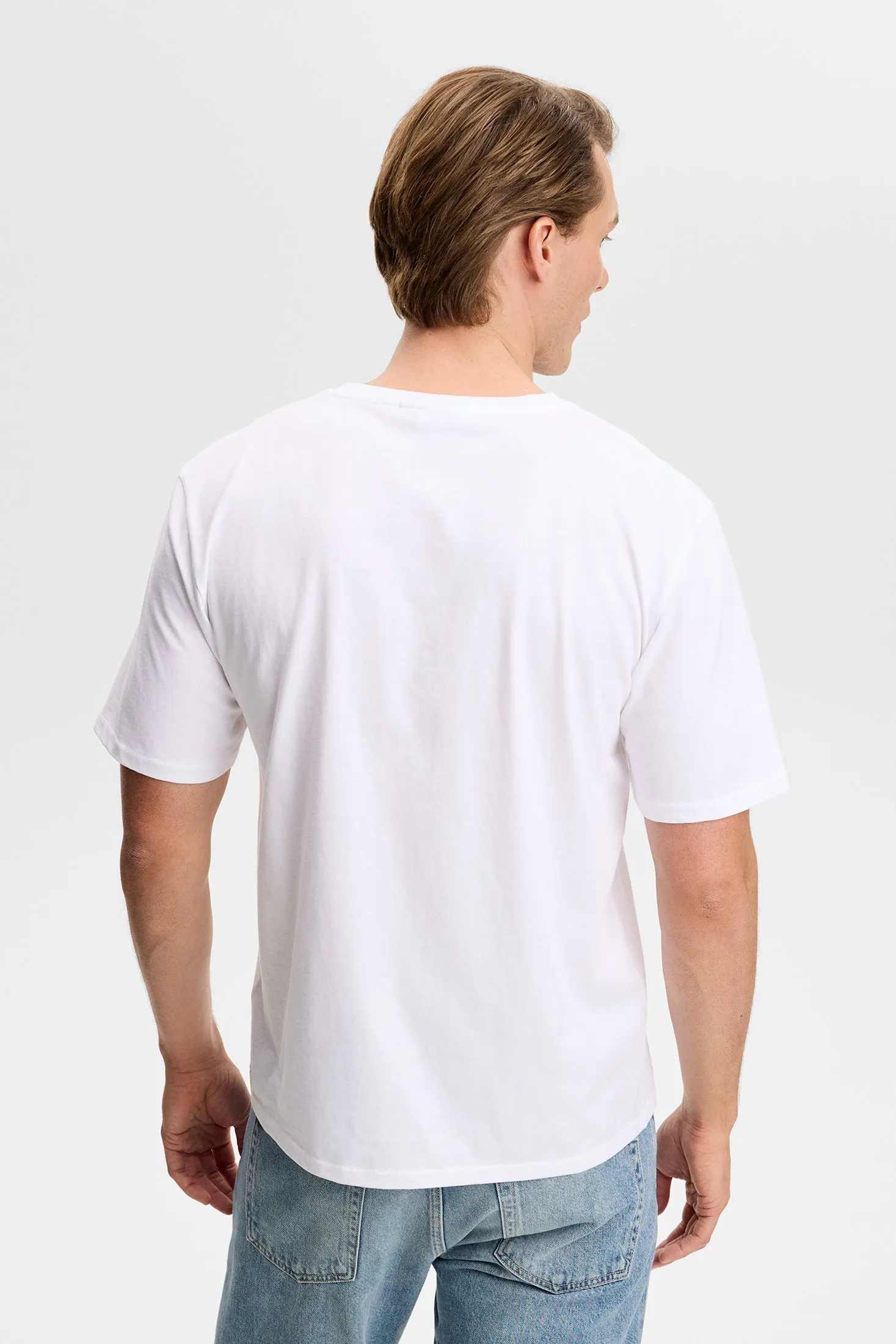 Alpha T-shirt / White sold by J. Lindeberg product image thumbnail 3