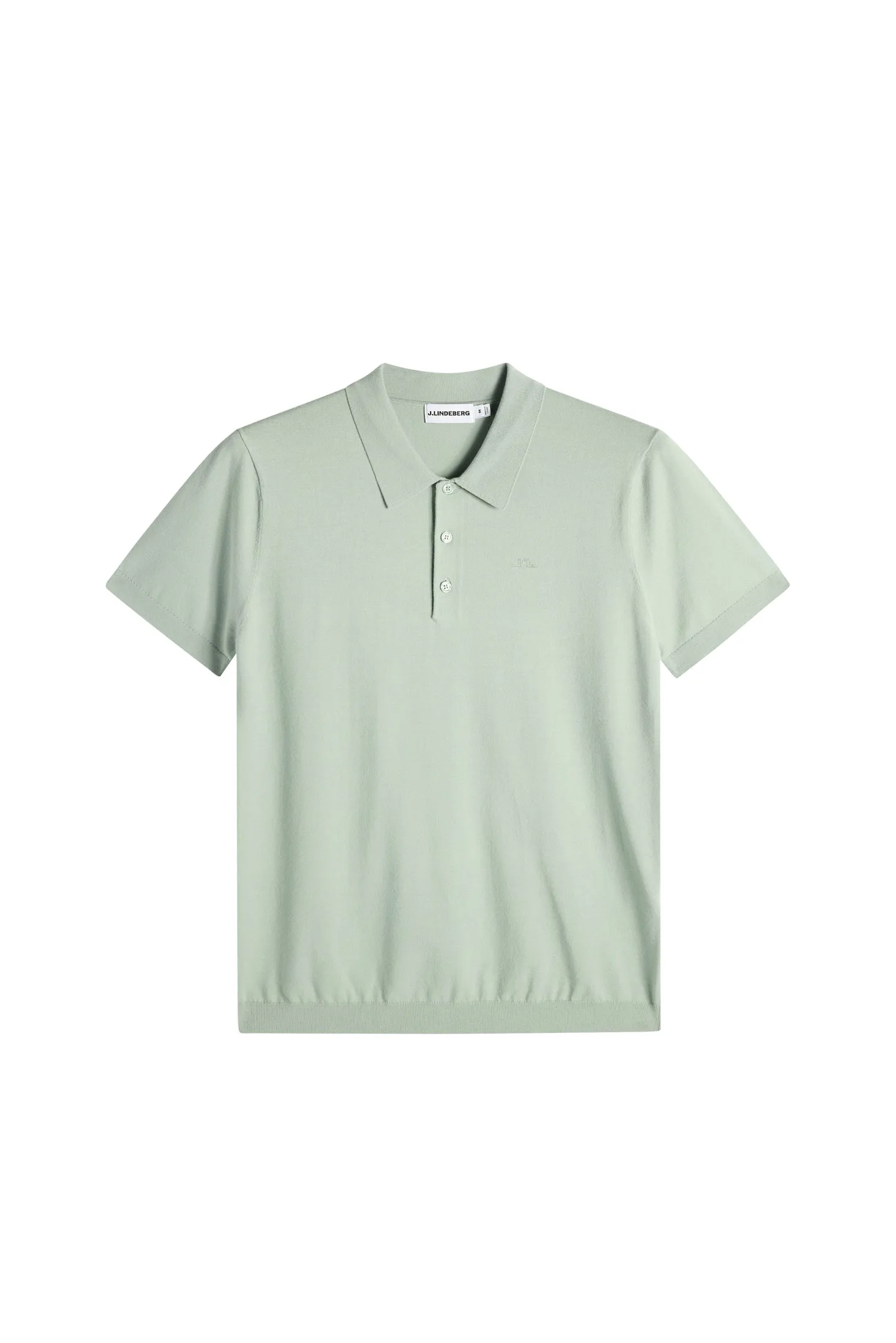 Ridge Knitted Polo / Jadeite sold by J. Lindeberg