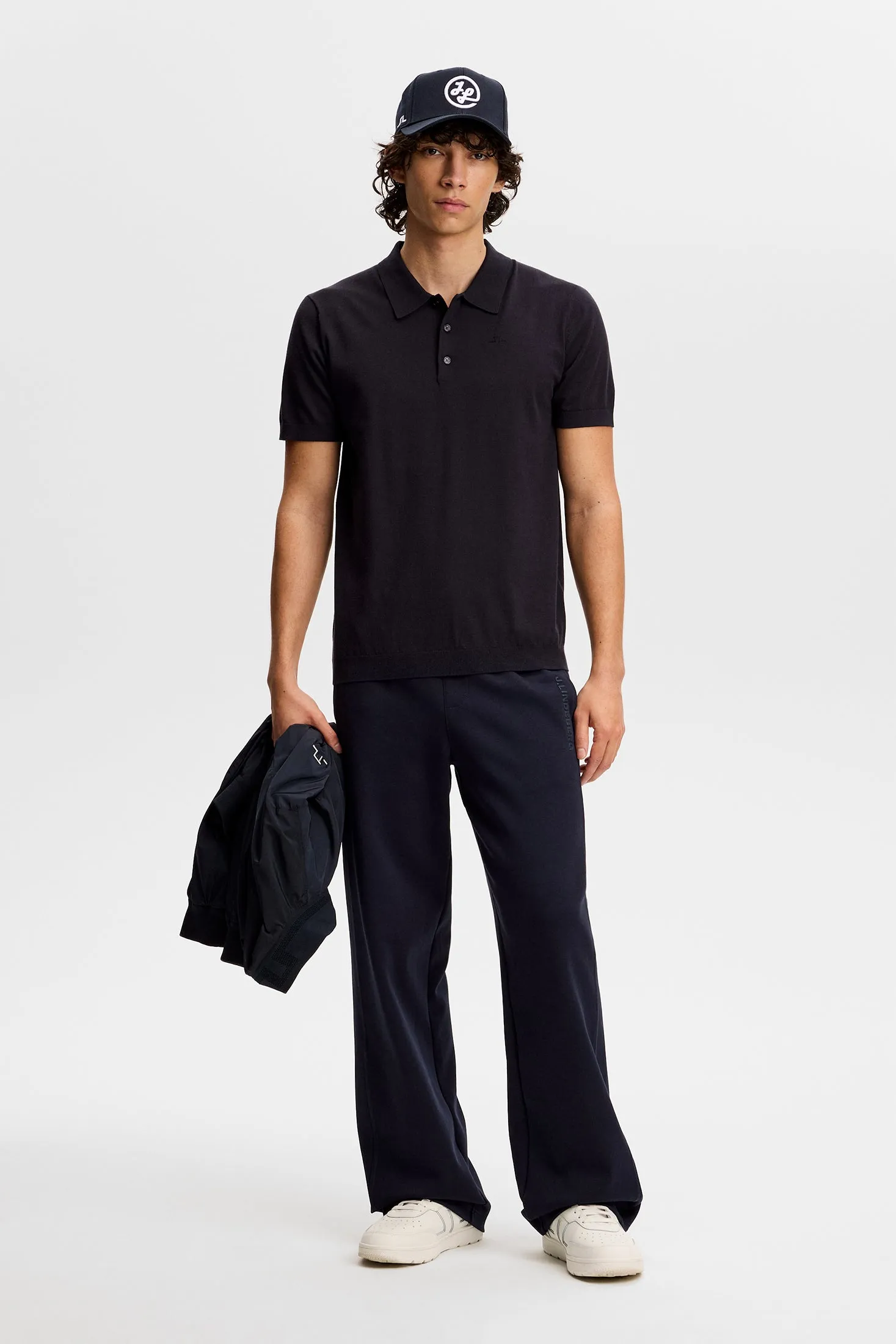 Ridge Knitted Polo / JL Navy sold by J. Lindeberg product image thumbnail 4