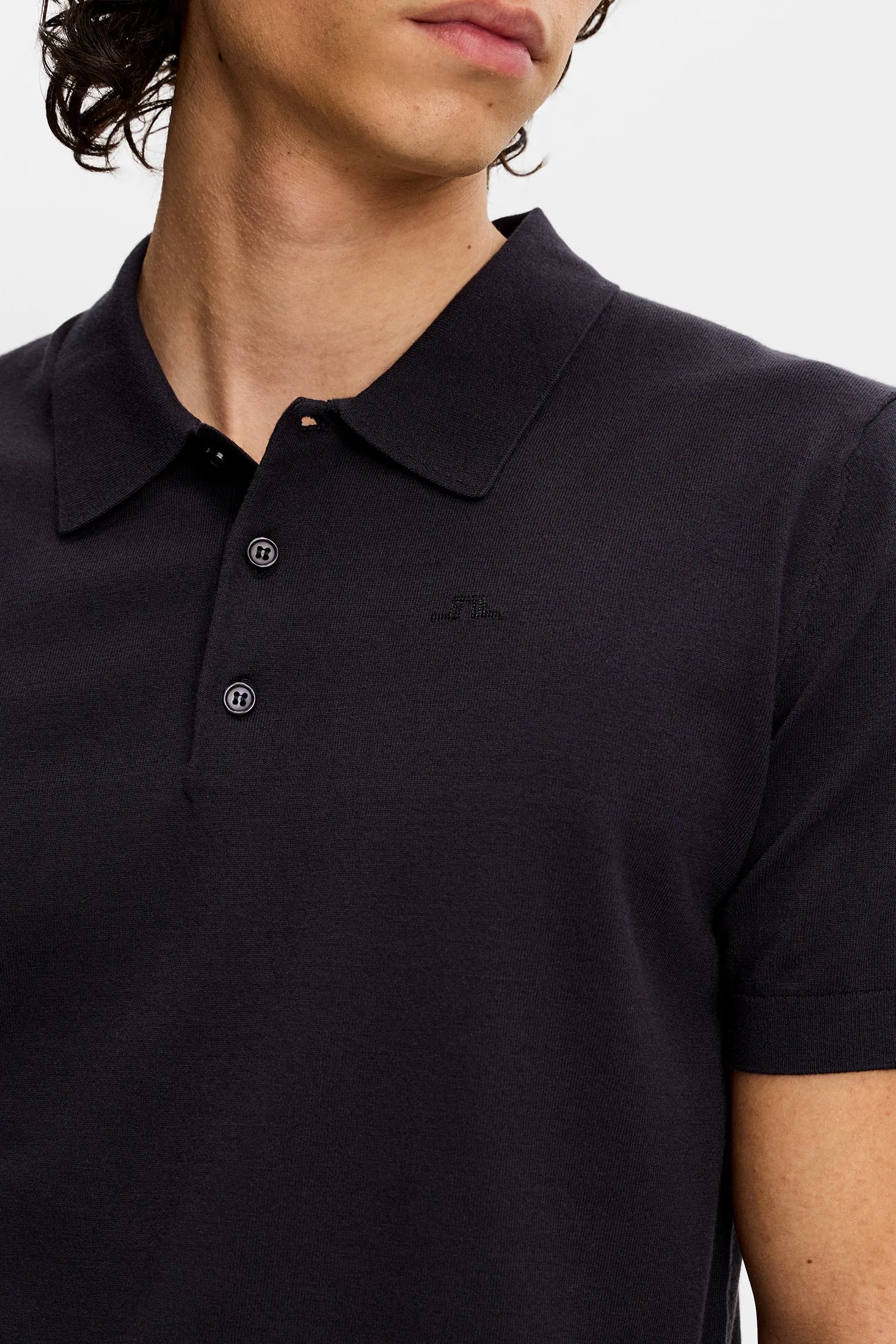 Ridge Knitted Polo / JL Navy sold by J. Lindeberg product image thumbnail 5
