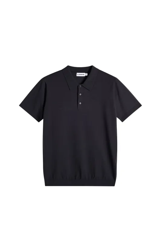 Ridge Knitted Polo / JL Navy sold by J. Lindeberg
