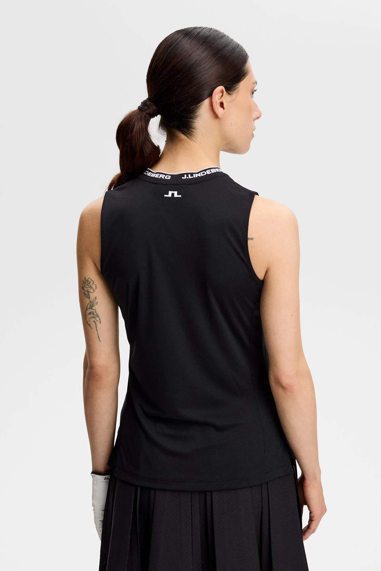 Leya Sleeveless Top / Black sold by J. Lindeberg product image thumbnail 3