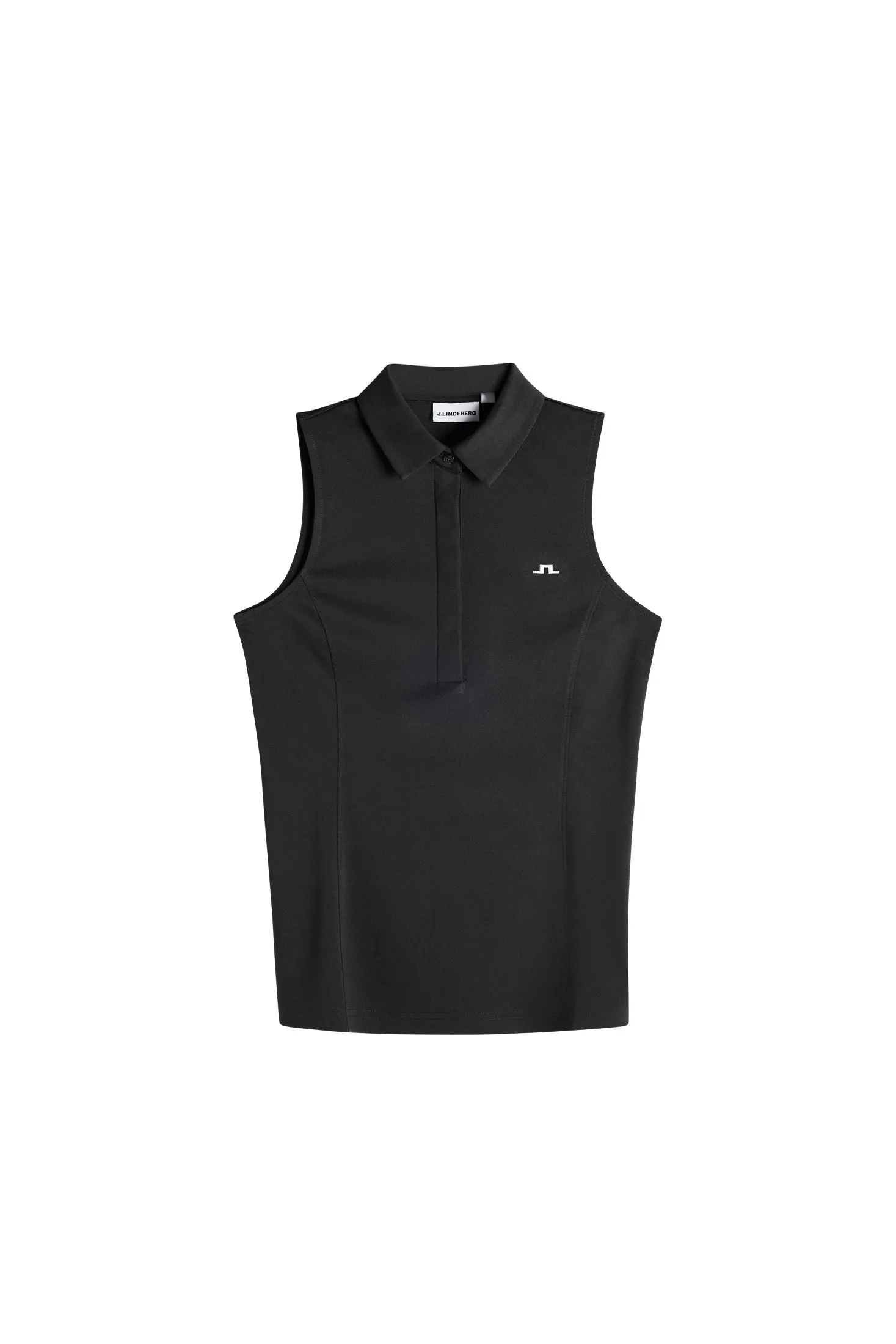 Dena Sleeveless Polo / Black sold by J. Lindeberg