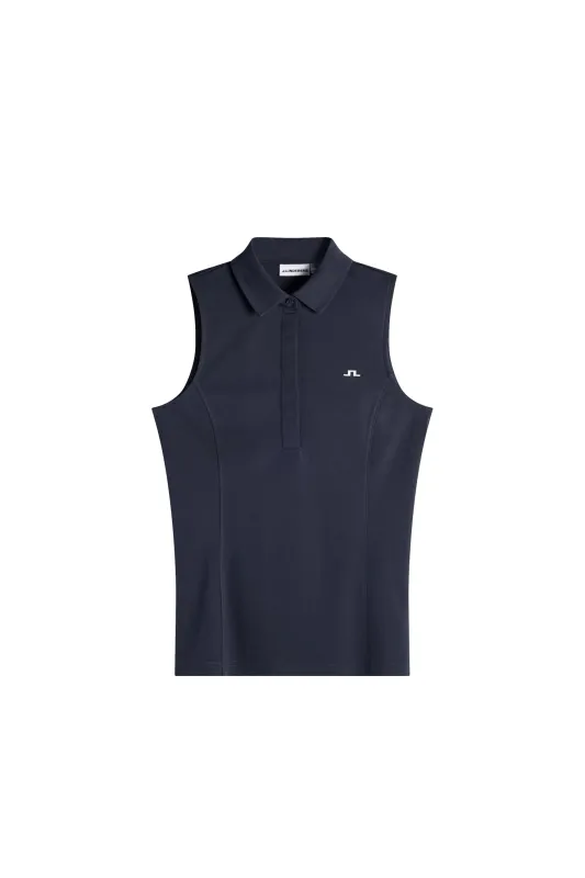 Dena Sleeveless Polo / JL Navy sold by J. Lindeberg