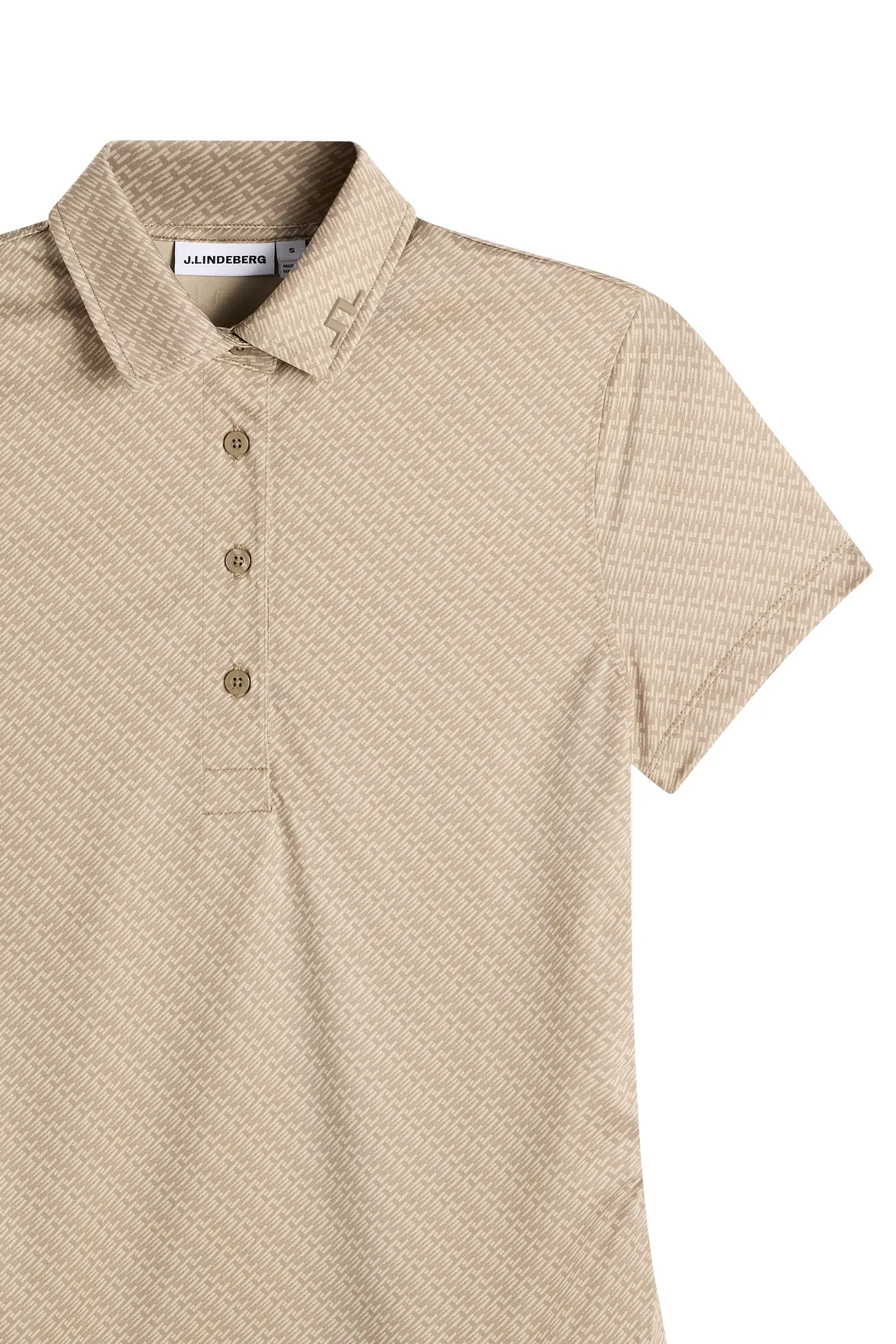 Caitlyn Polo / Flight Bridge Brindle Fossil S sold by J. Lindeberg product image thumbnail 2