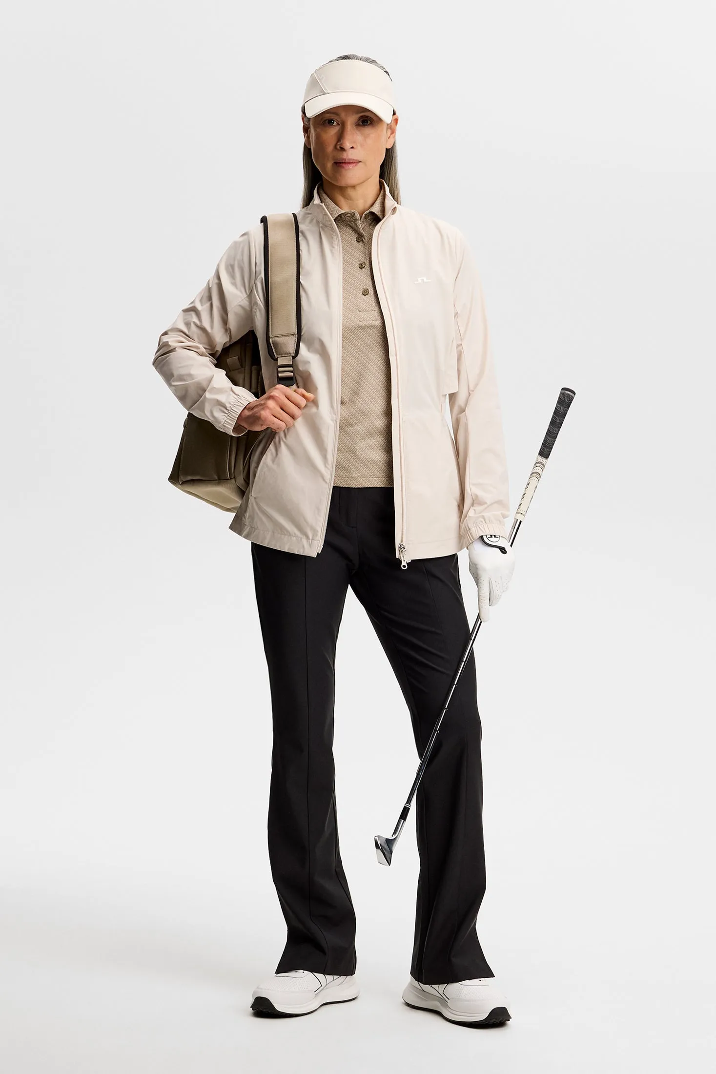 Caitlyn Polo / Flight Bridge Brindle Fossil S sold by J. Lindeberg product image thumbnail 5