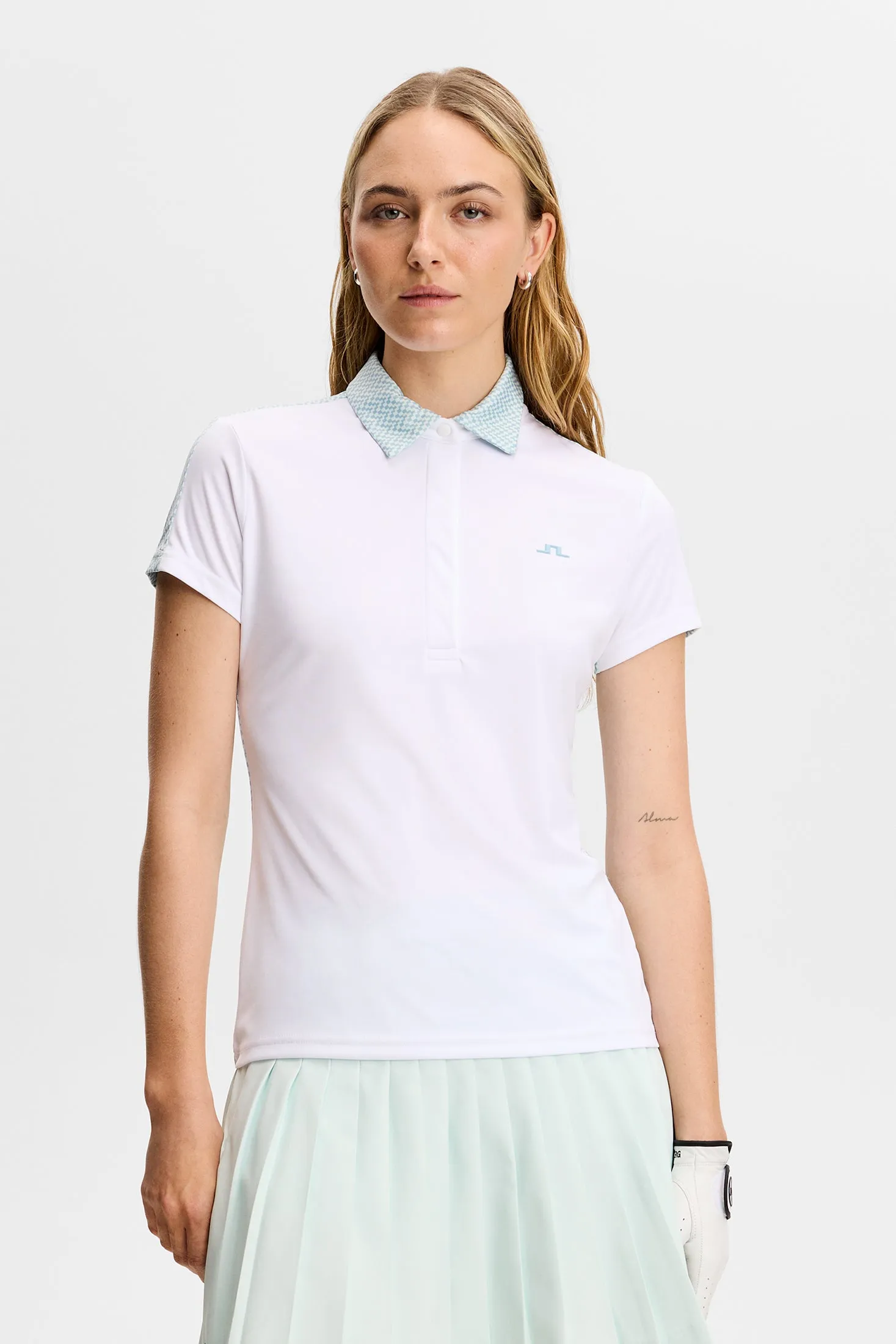 Cara Polo / White sold by J. Lindeberg product image thumbnail 3