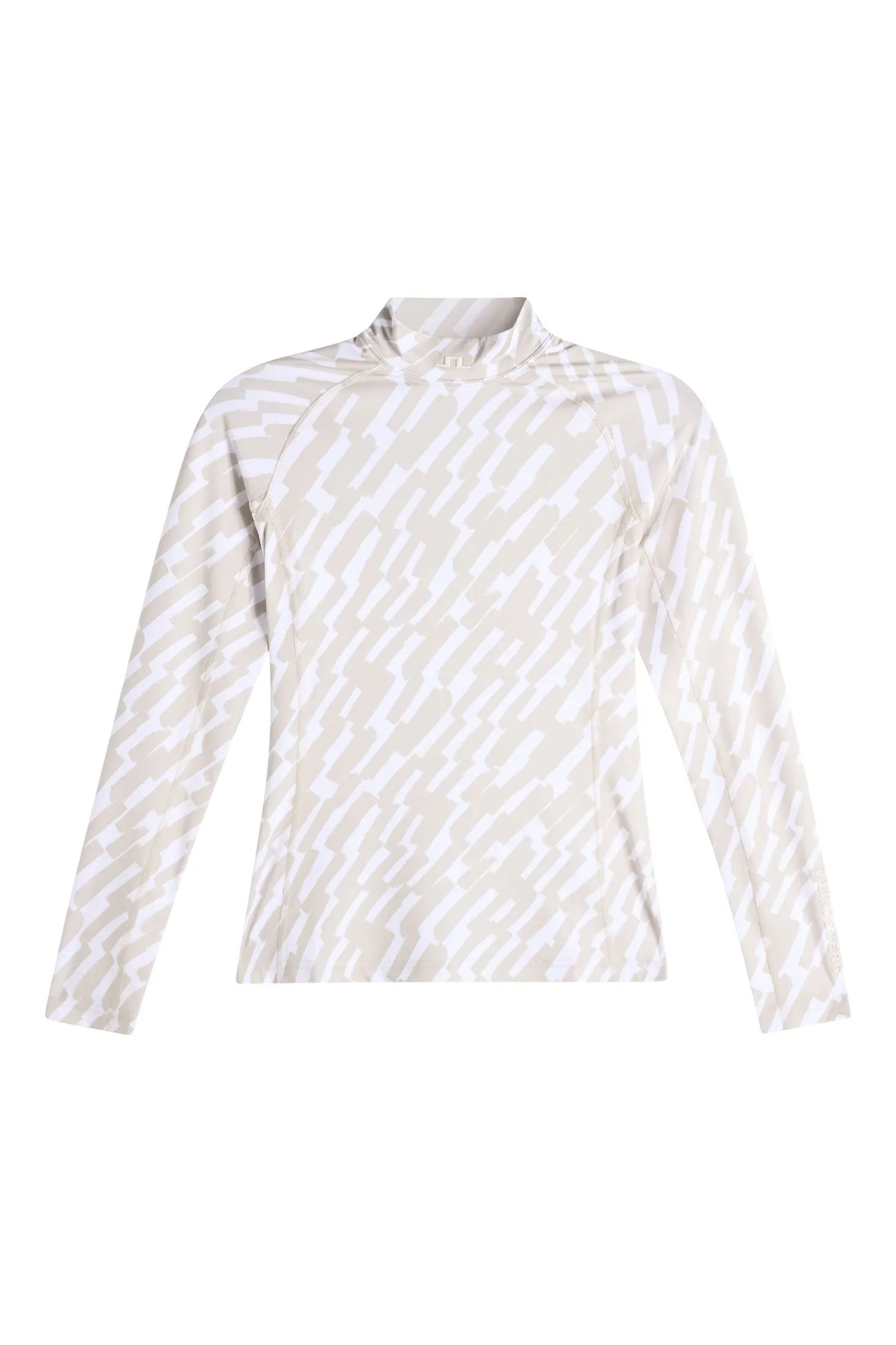 Ella Print Compression Top / Oak Island Fossil M sold by J. Lindeberg