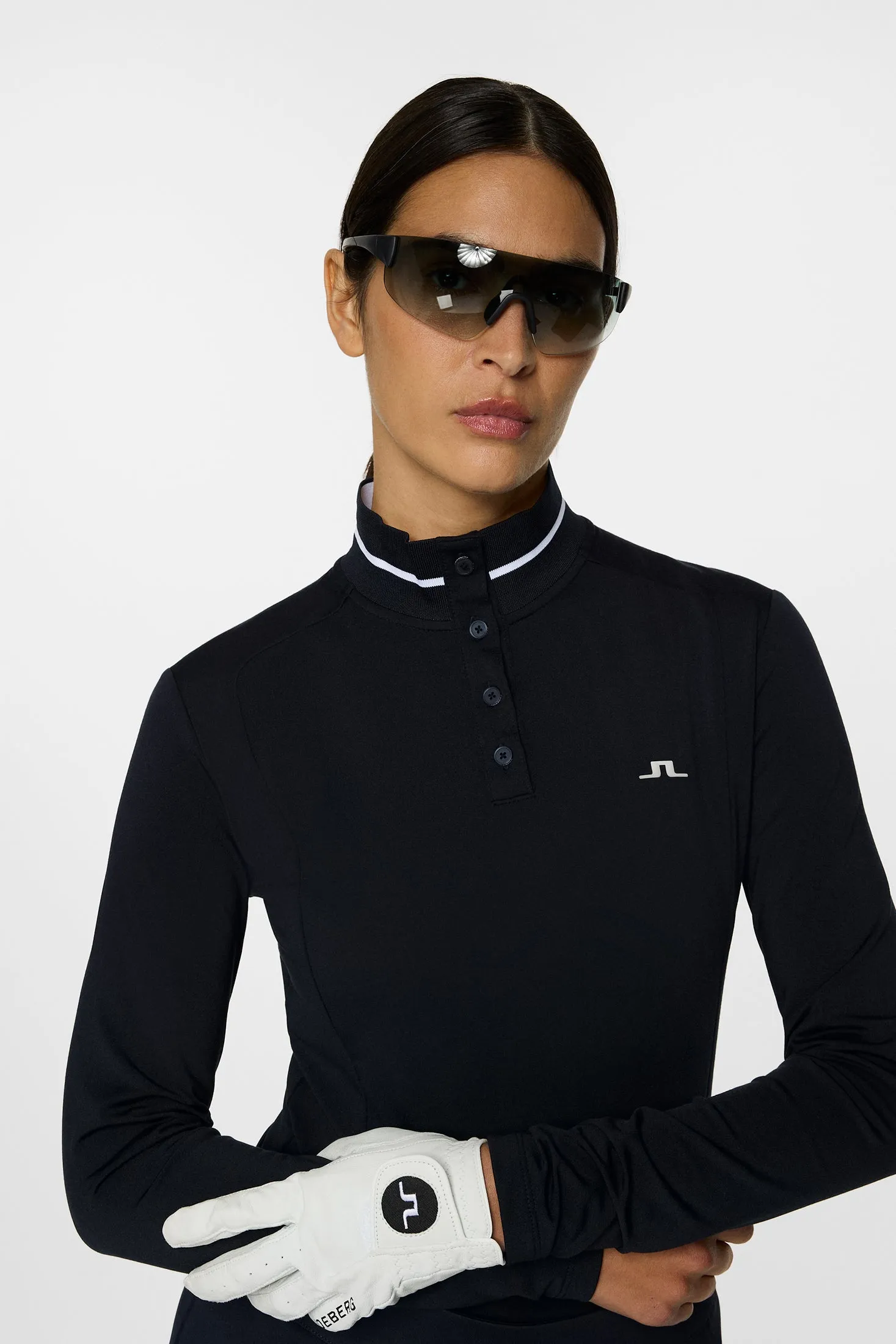 Hertta Long Sleeve Polo / JL Navy sold by J. Lindeberg product image thumbnail 5