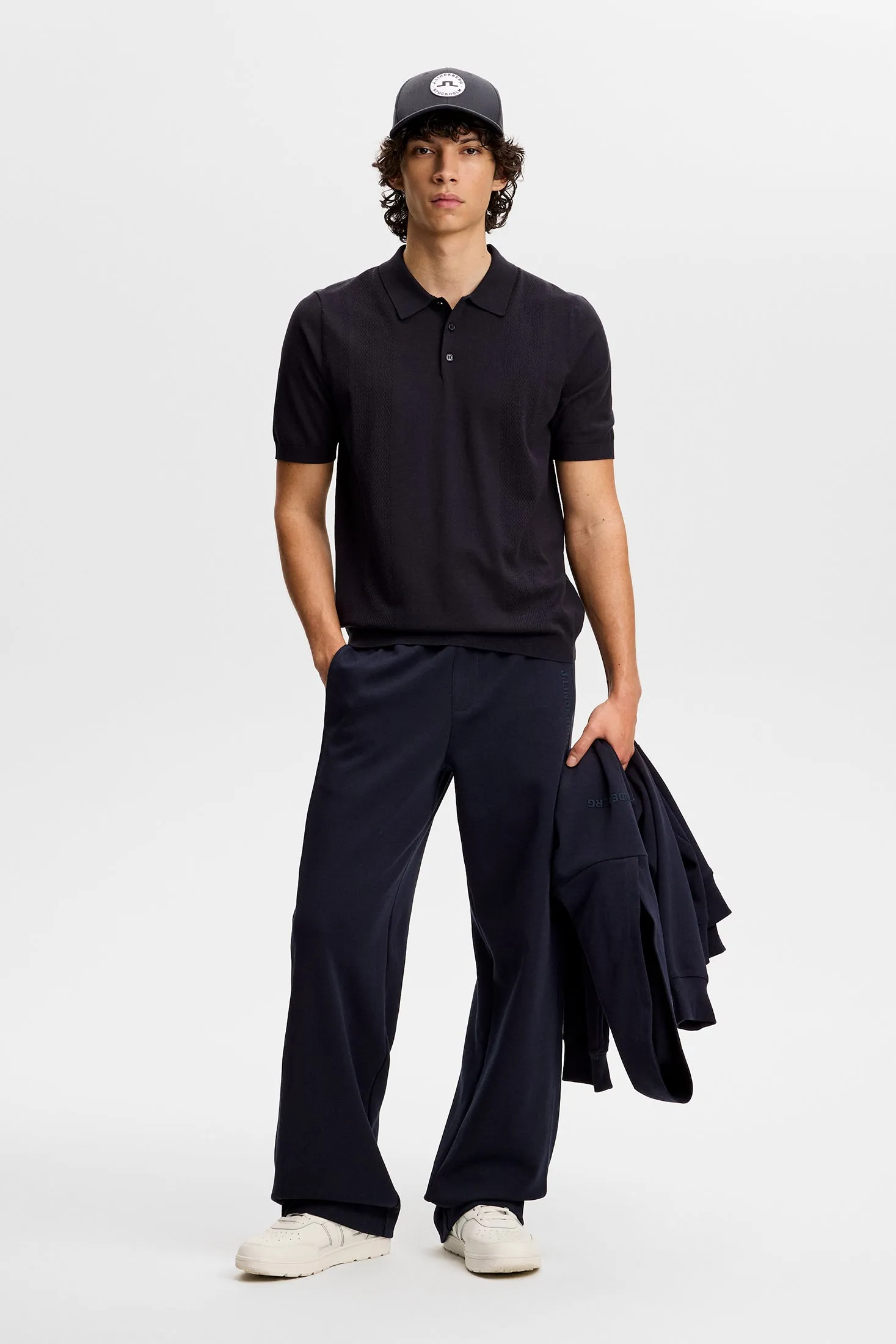 Reymond Seasonal Knit Polo / JL Navy sold by J. Lindeberg product image thumbnail 4