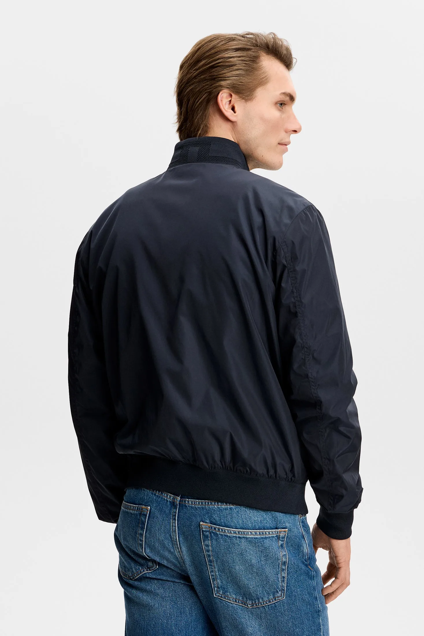 Kevin Poly Jacket / JL Navy sold by J. Lindeberg product image thumbnail 3