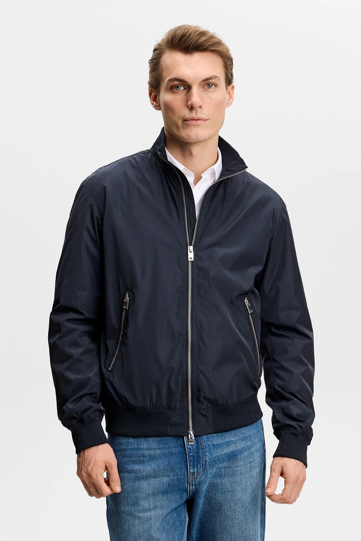 Kevin Poly Jacket / JL Navy sold by J. Lindeberg product image thumbnail 2