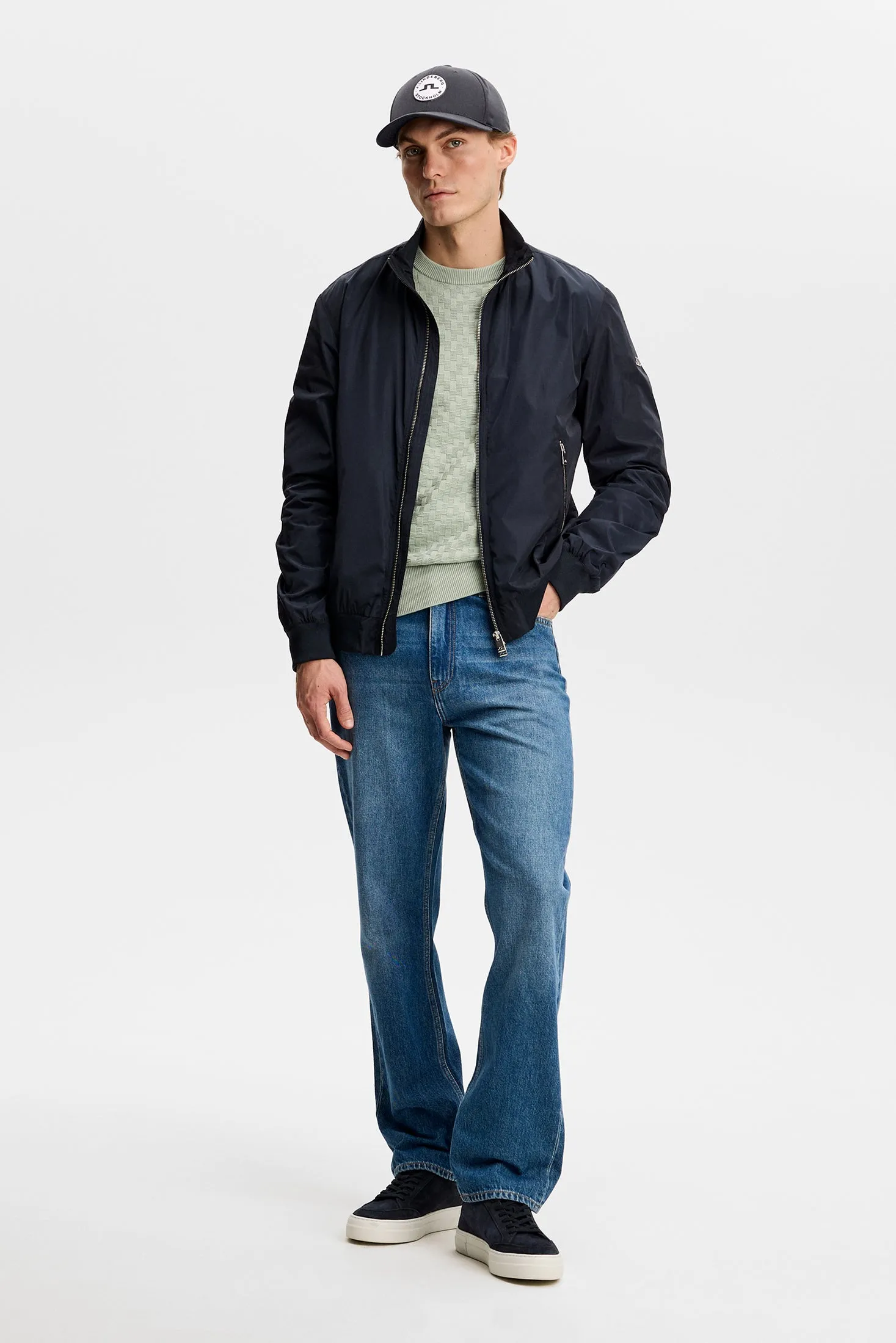 Arthur Knit Org Cotton / Jadeite sold by J. Lindeberg product image thumbnail 4