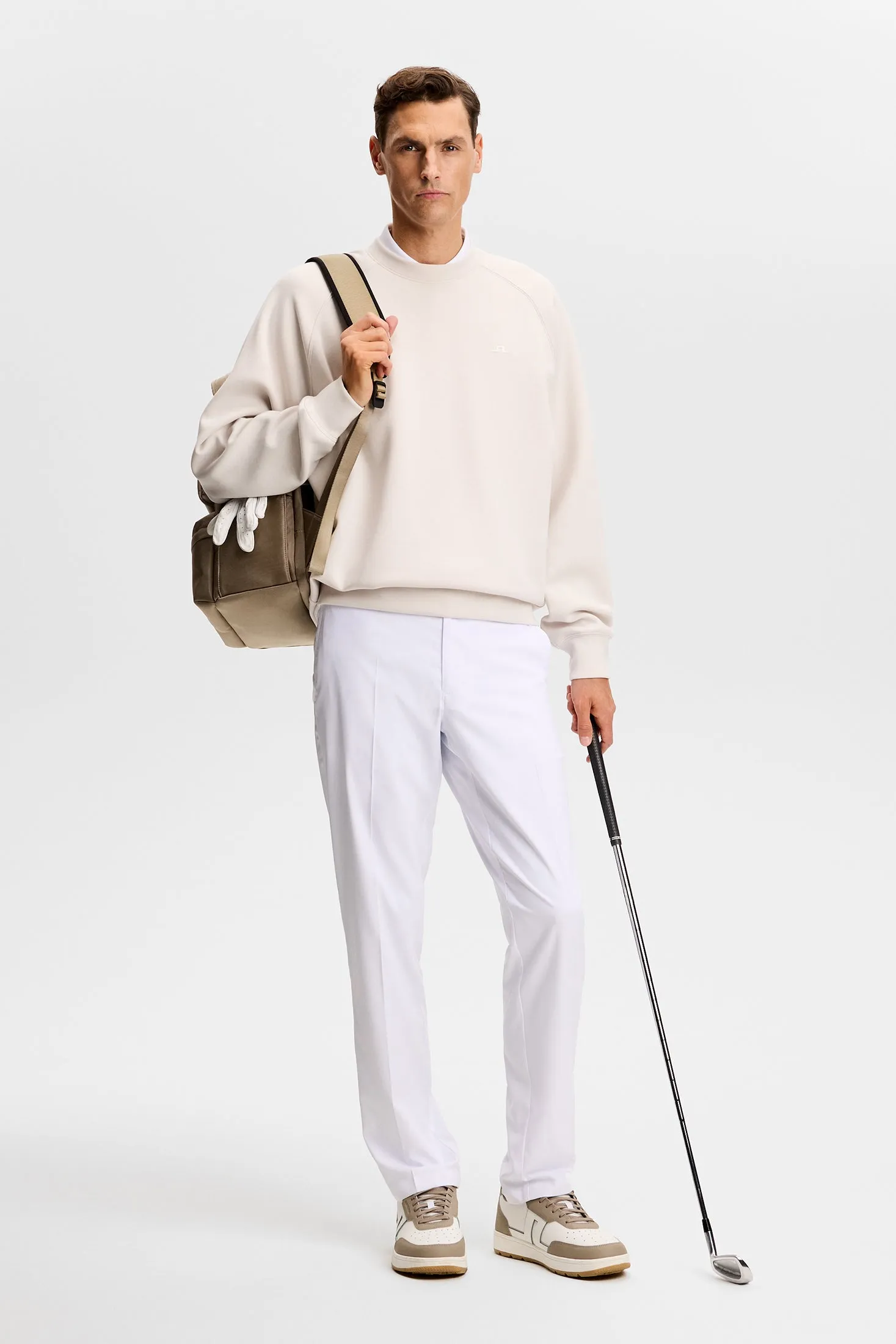 Finn Crew Neck / Moonbeam sold by J. Lindeberg product image thumbnail 4