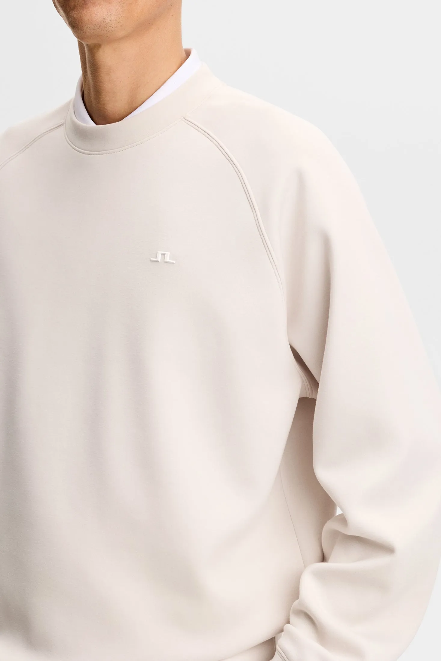 Finn Crew Neck / Moonbeam sold by J. Lindeberg product image thumbnail 5