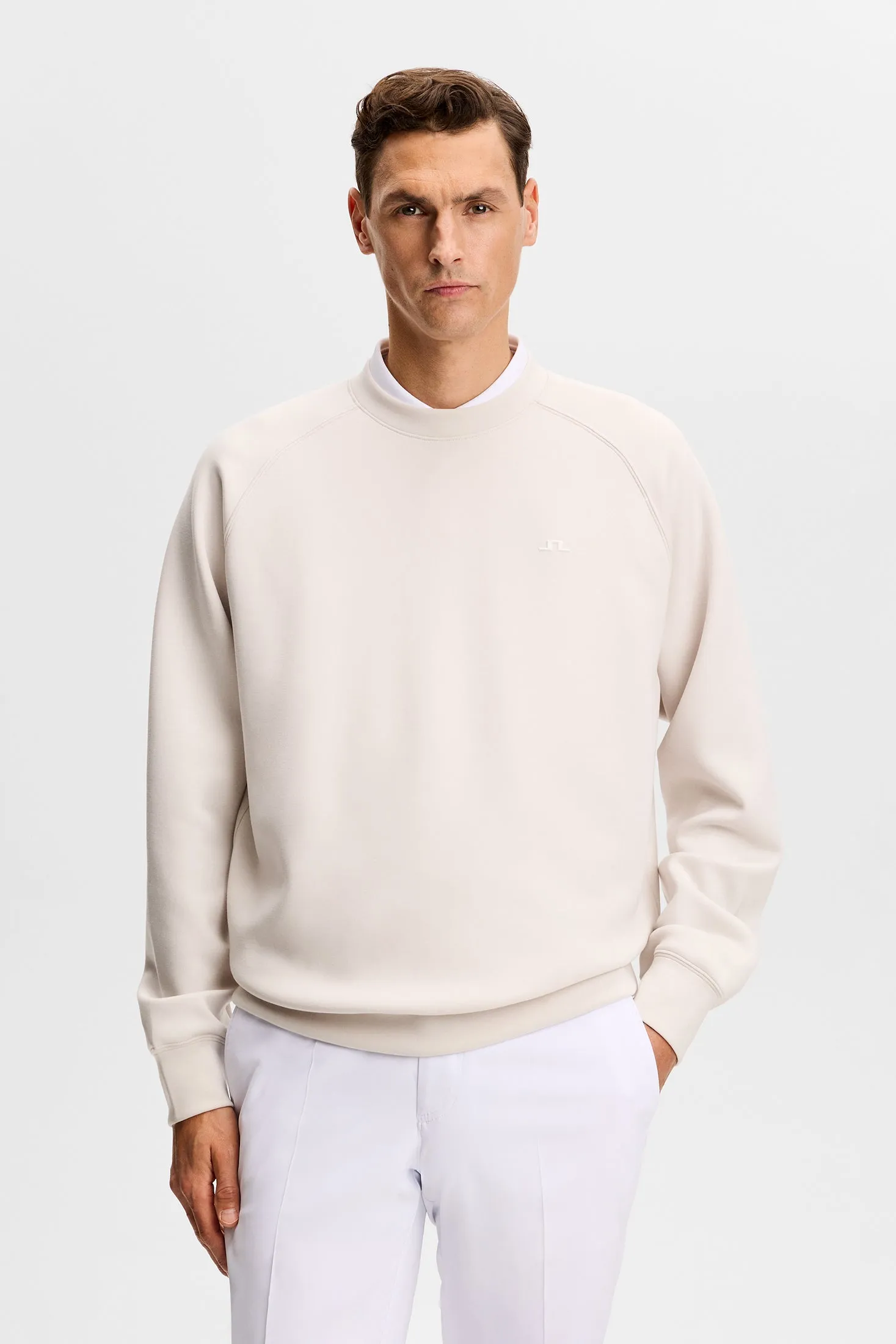 Finn Crew Neck / Moonbeam sold by J. Lindeberg product image thumbnail 2