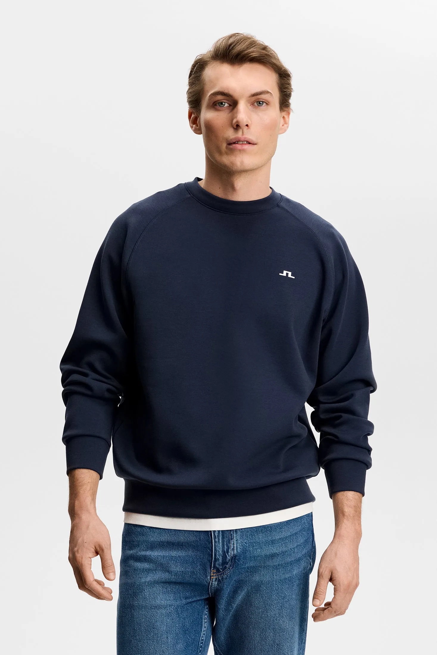 Finn Crew Neck / JL Navy sold by J. Lindeberg product image thumbnail 2