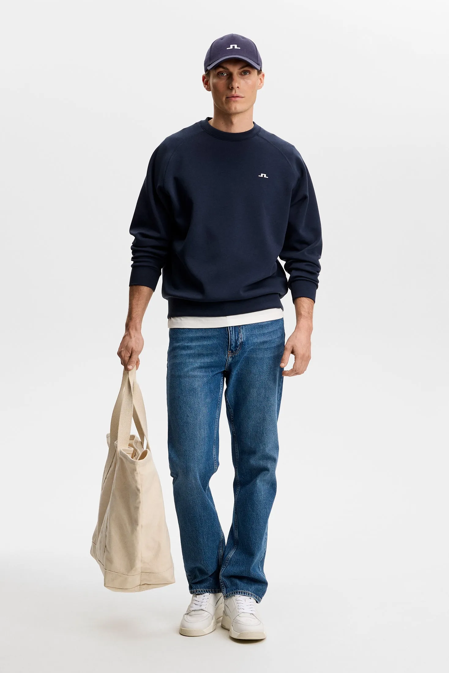 Finn Crew Neck / JL Navy sold by J. Lindeberg product image thumbnail 4