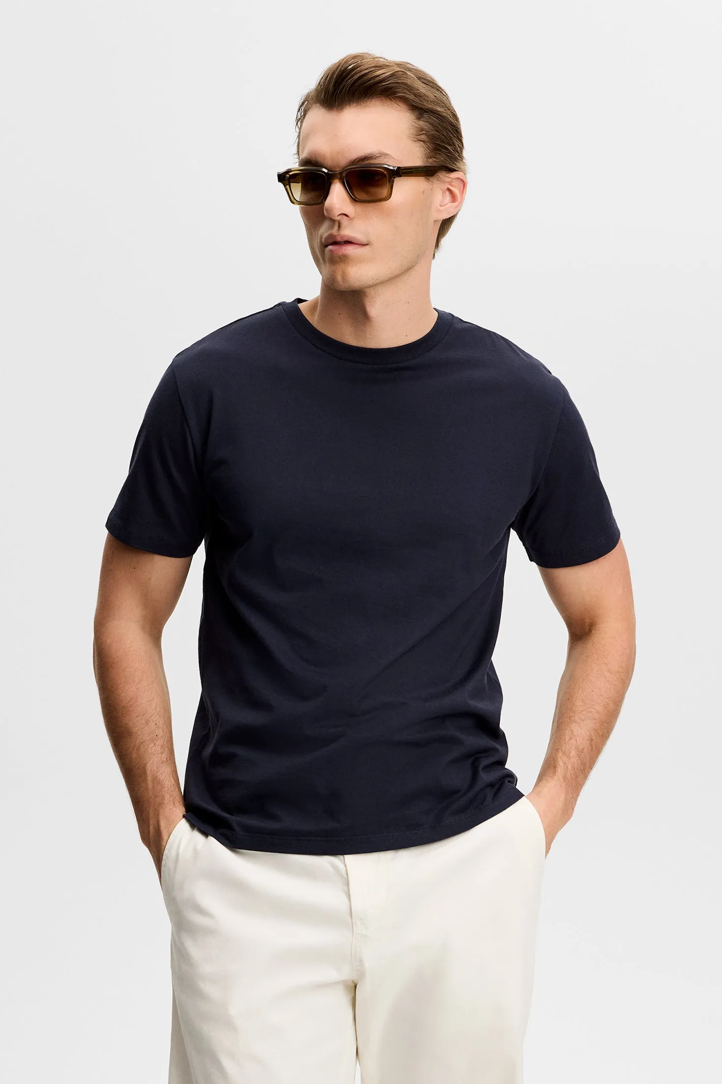 Sid Basic T-Shirt / JL Navy sold by J. Lindeberg product image thumbnail 2