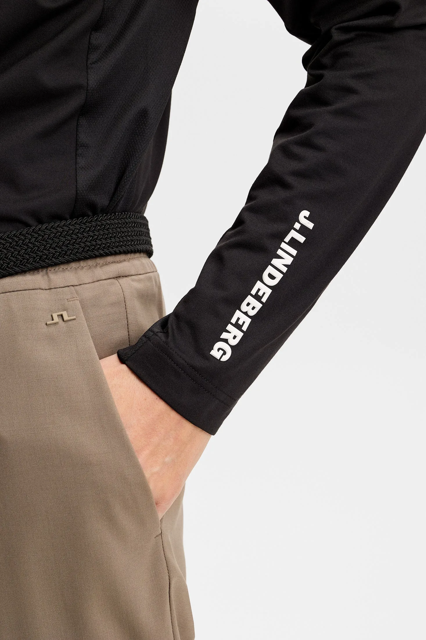 Tour Tech Mid Layer / Black sold by J. Lindeberg product image thumbnail 5