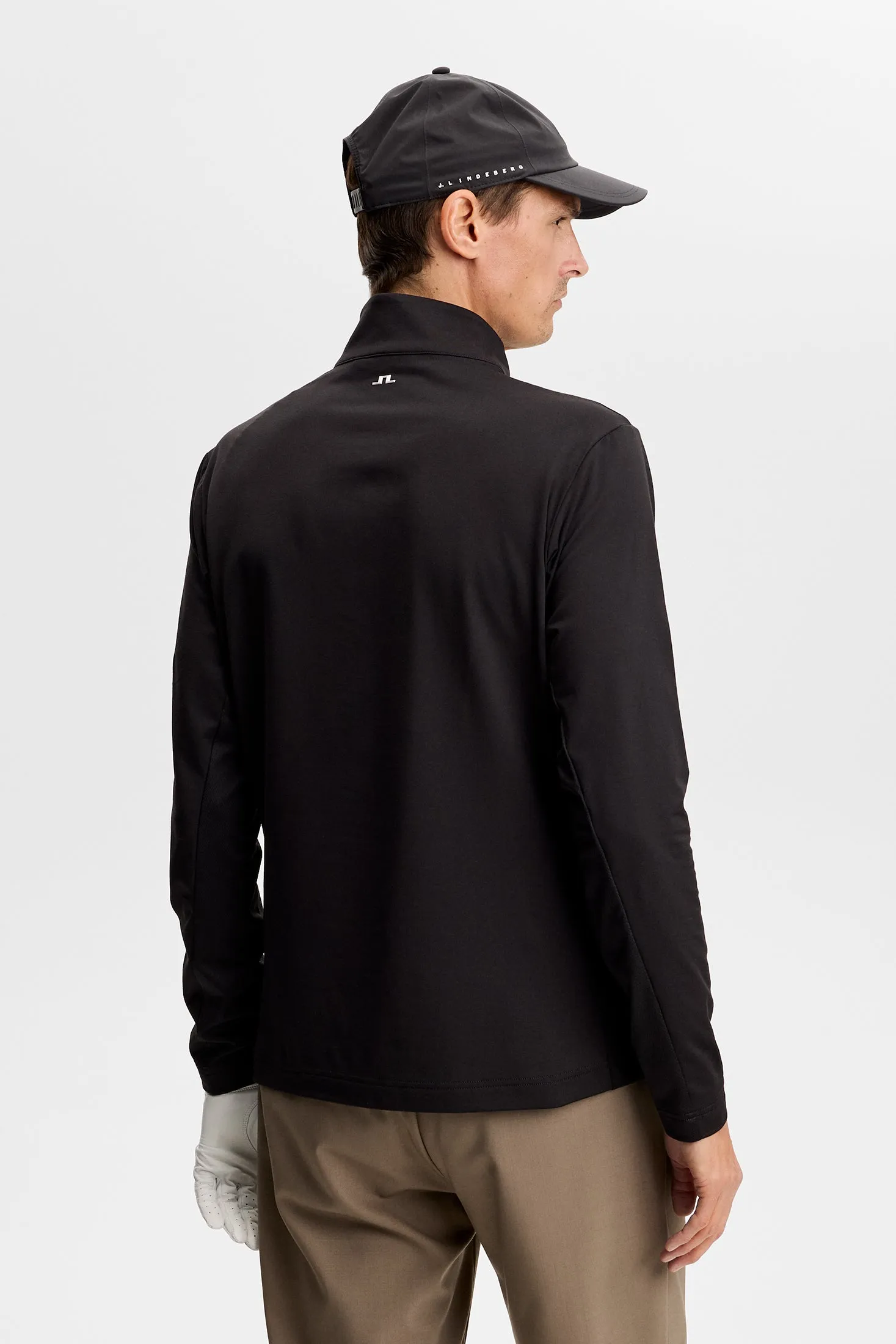 Tour Tech Mid Layer / Black sold by J. Lindeberg product image thumbnail 3