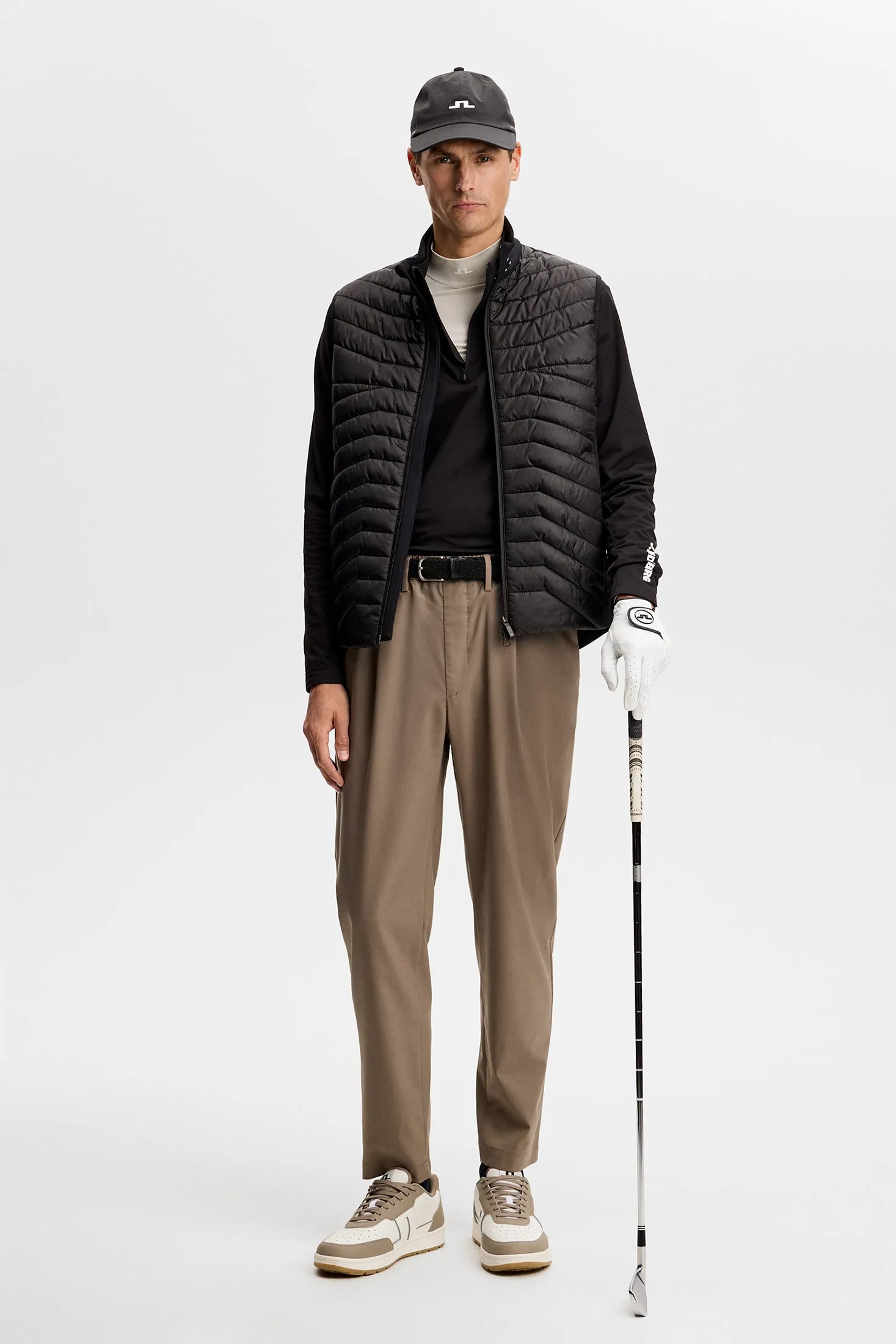 Tour Tech Mid Layer / Black sold by J. Lindeberg product image thumbnail 4