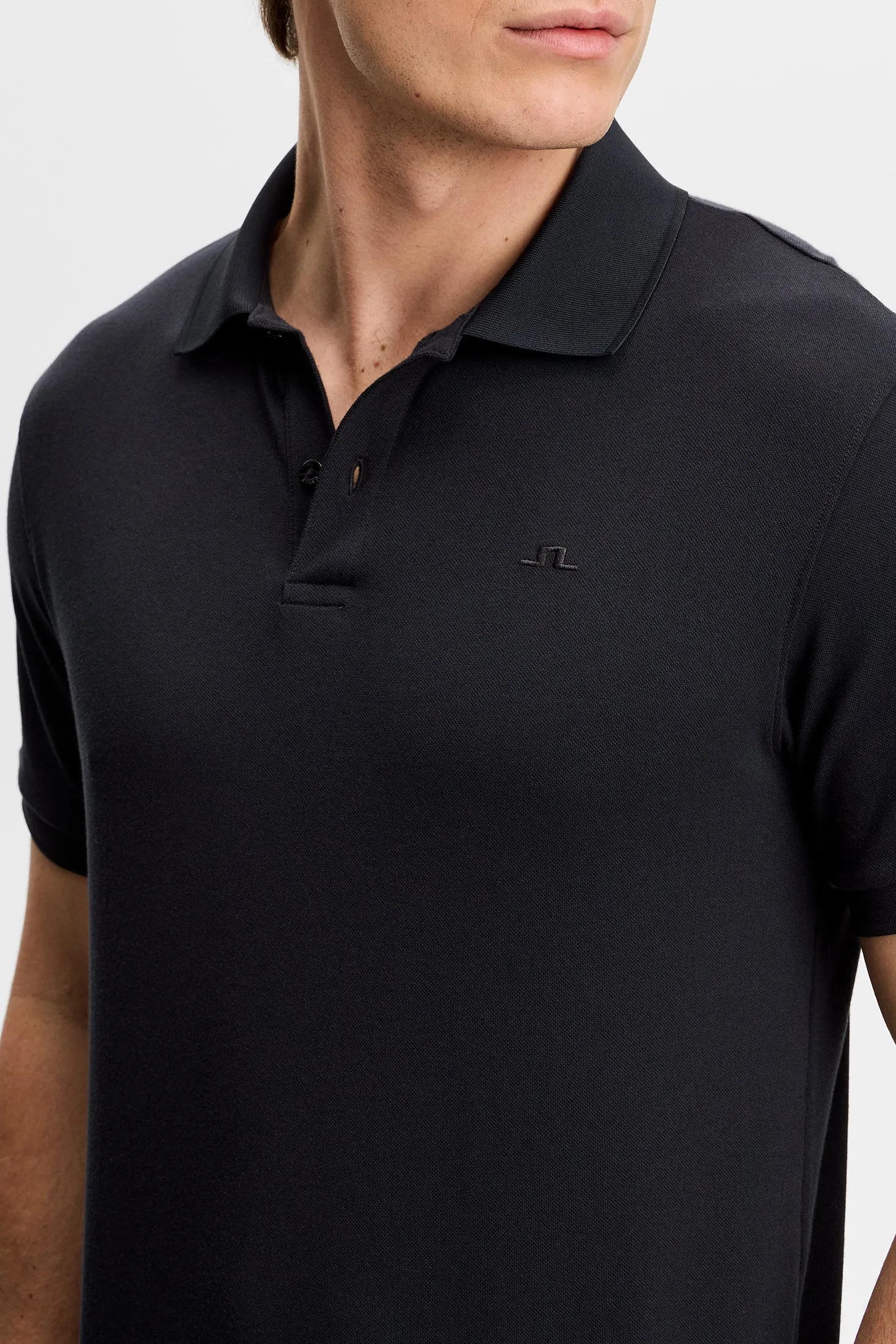 Verse Polo / Black sold by J. Lindeberg product image thumbnail 5