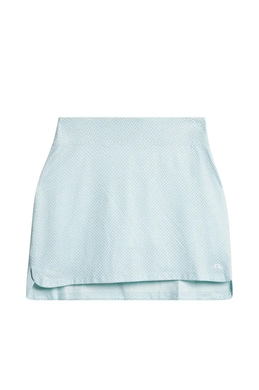 Amy Print Skirt / Bridge Stack Skylight S sold by J. Lindeberg