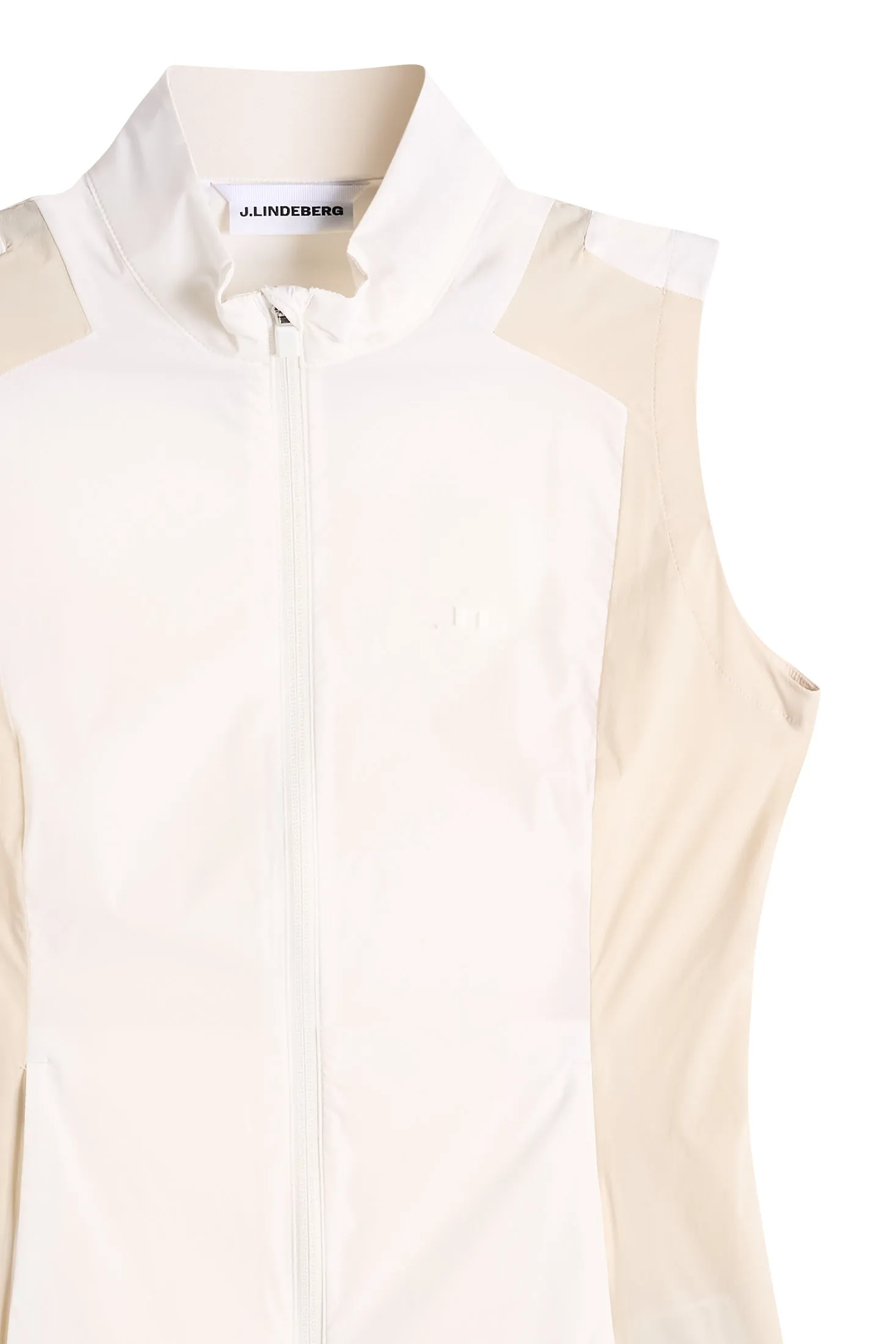 Brooks Zip Packable Vest / White sold by J. Lindeberg product image thumbnail 2