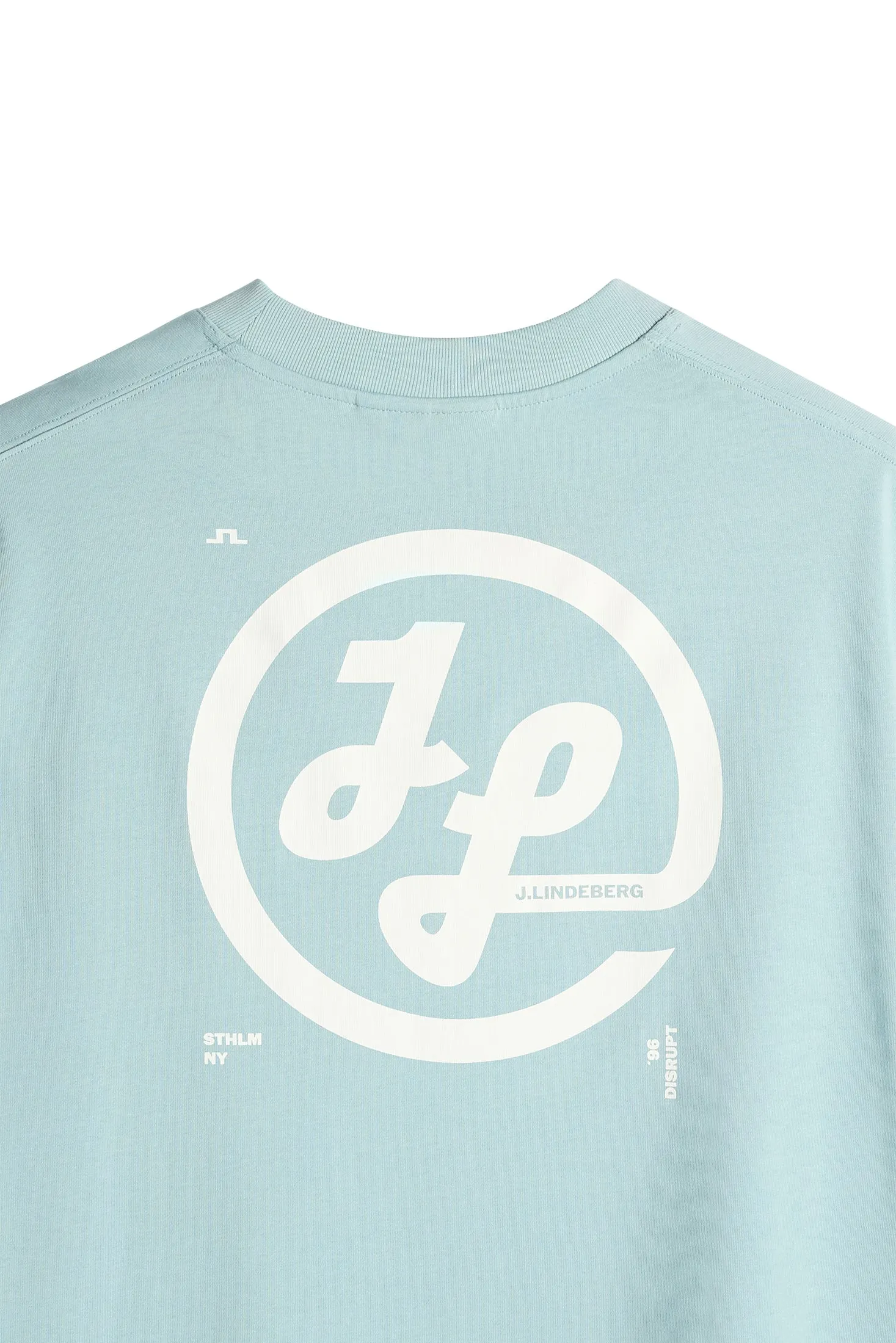 Tjorn Printed T-Shirt / Forget-Me-Not sold by J. Lindeberg product image thumbnail 4